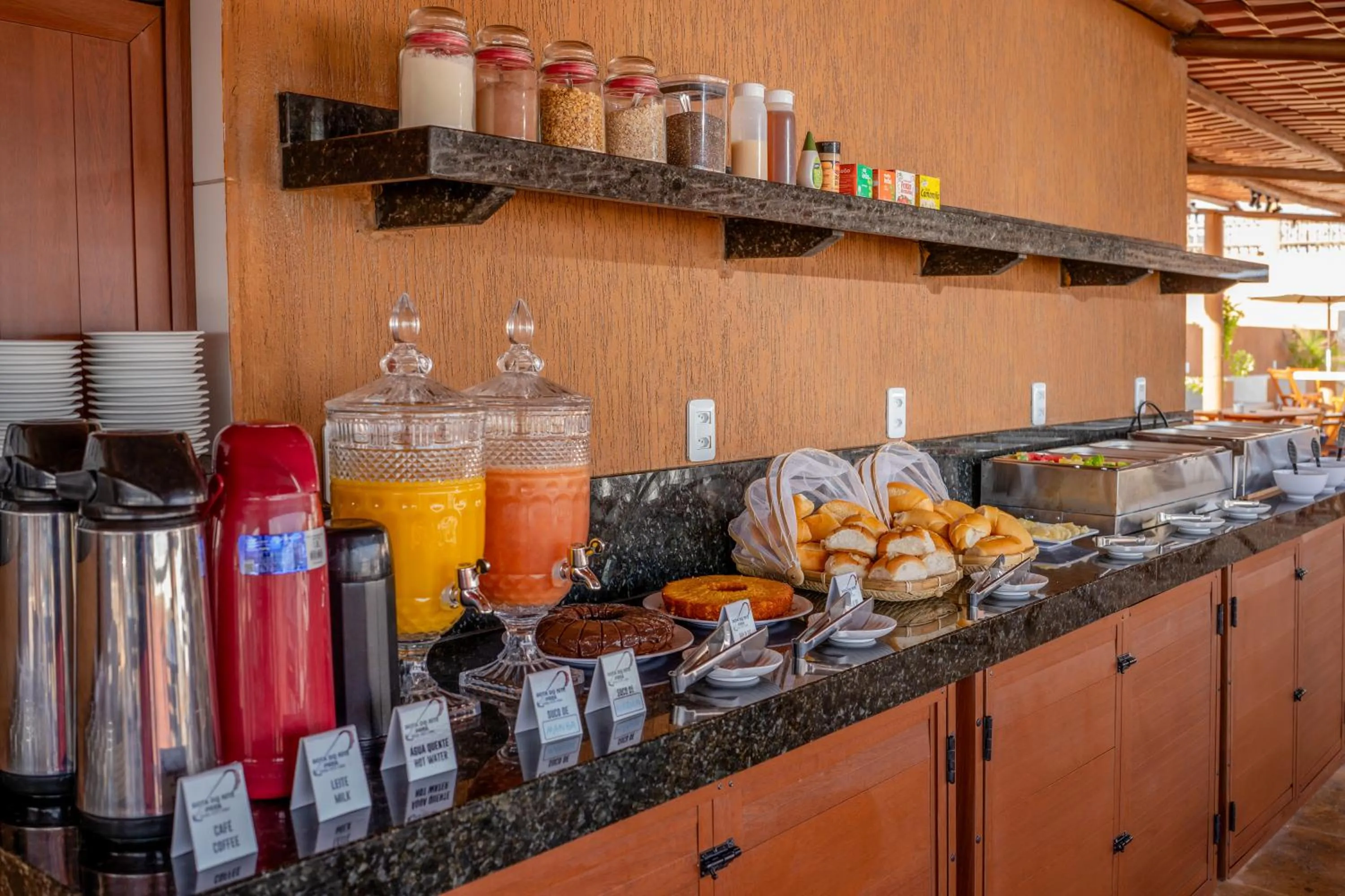 Breakfast in Pousada Rota do Kite Preá