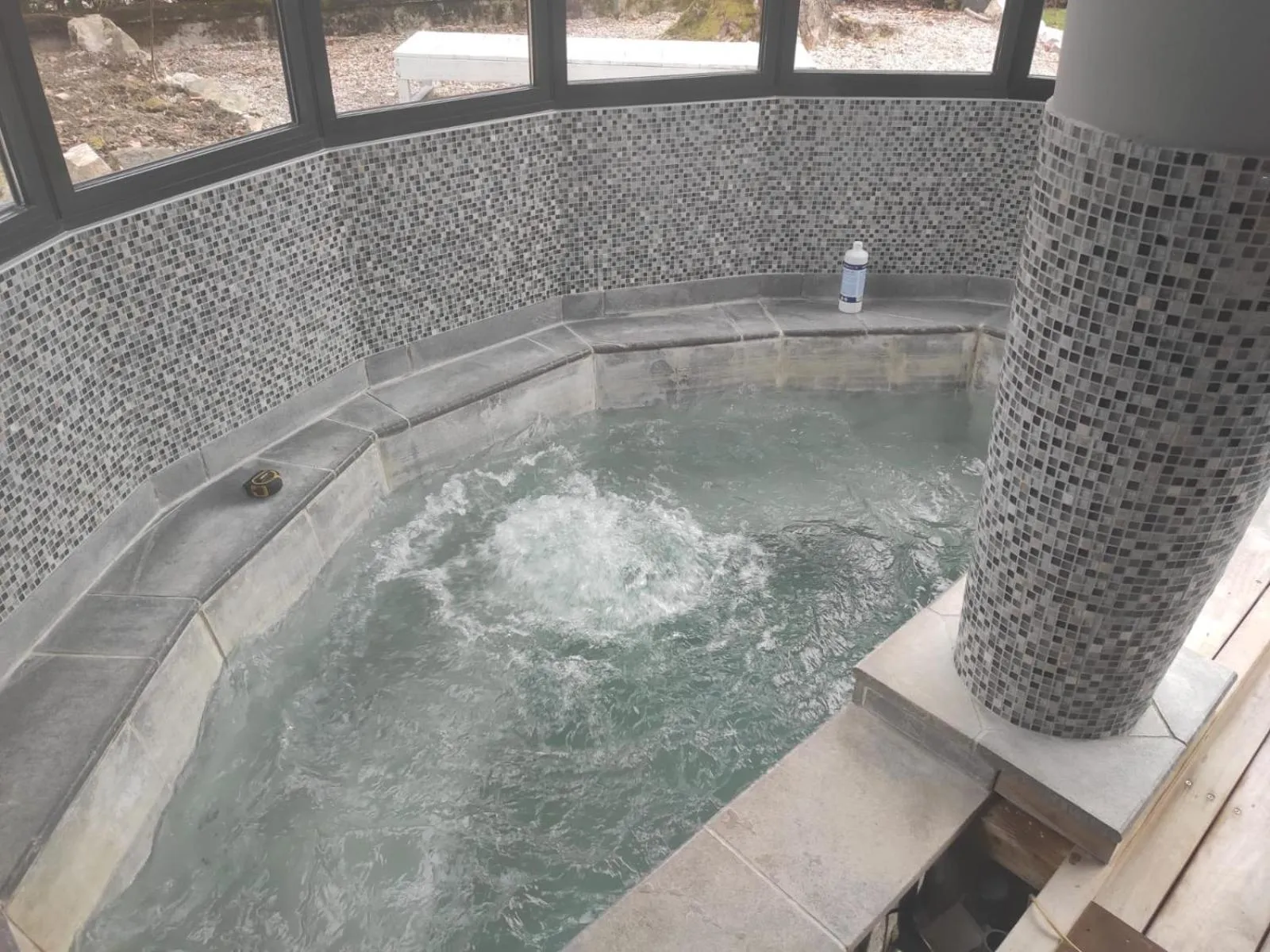 Hot Tub in Chalet Christine