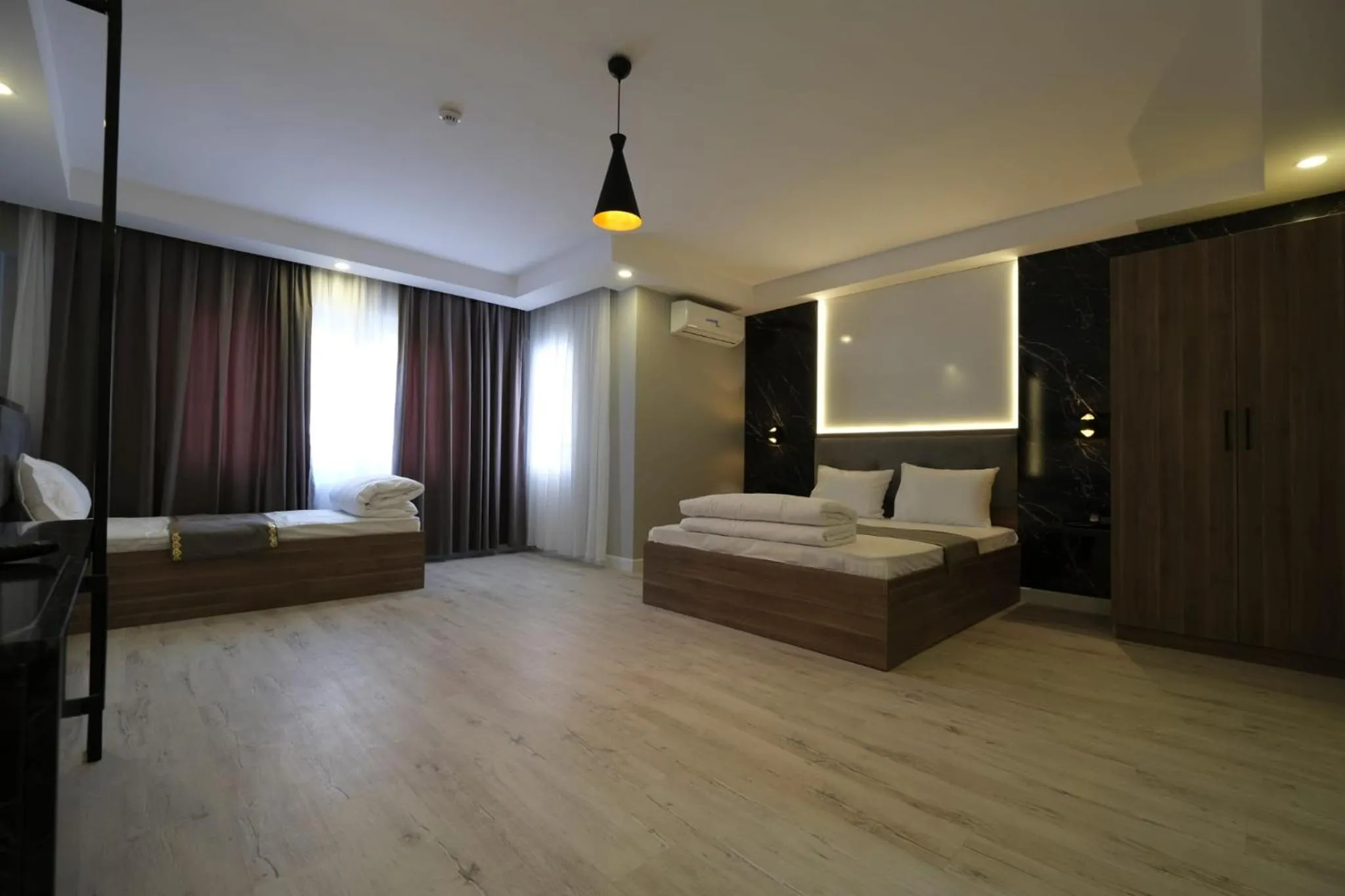 Photo of the whole room, Bed in Cevvo Hotel