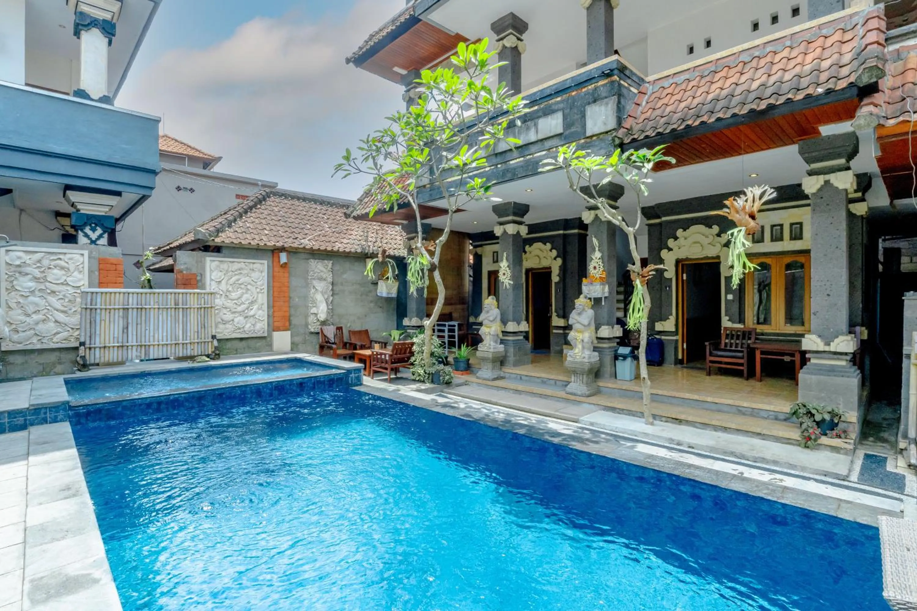 Property building in Suarsena House Ubud