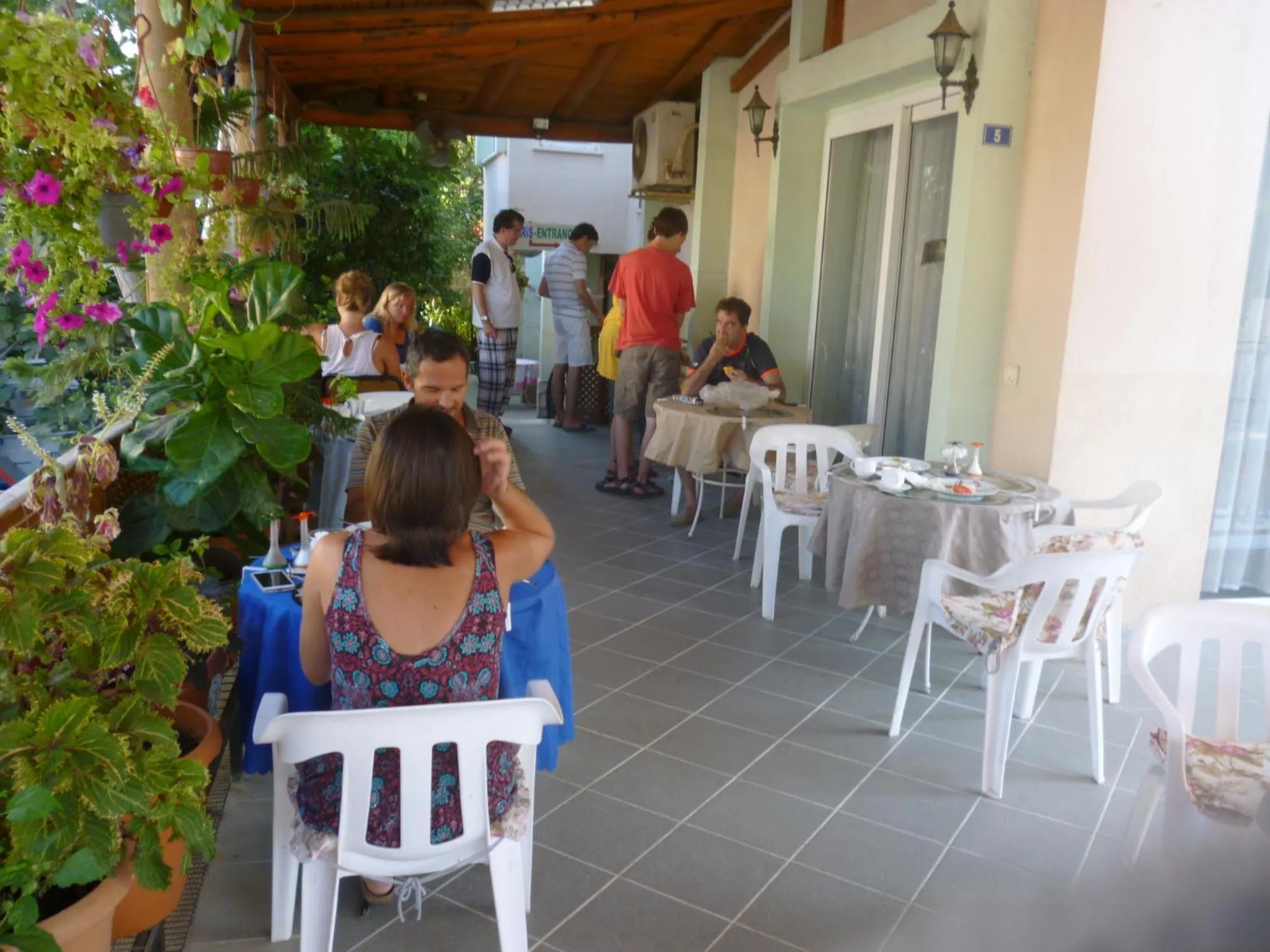 Balcony/Terrace in Cicek Hotel & Apartments