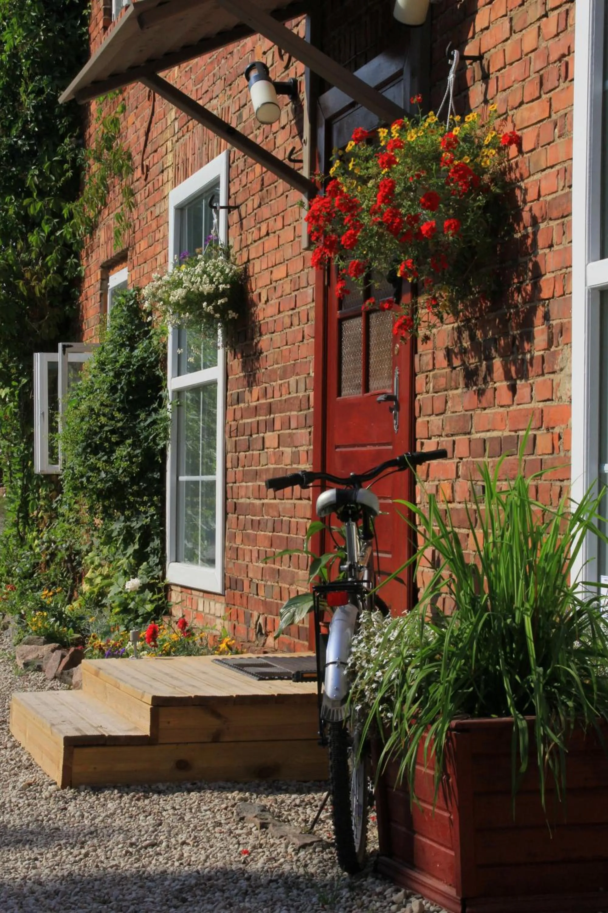 Facade/entrance in Jēkaba sēta