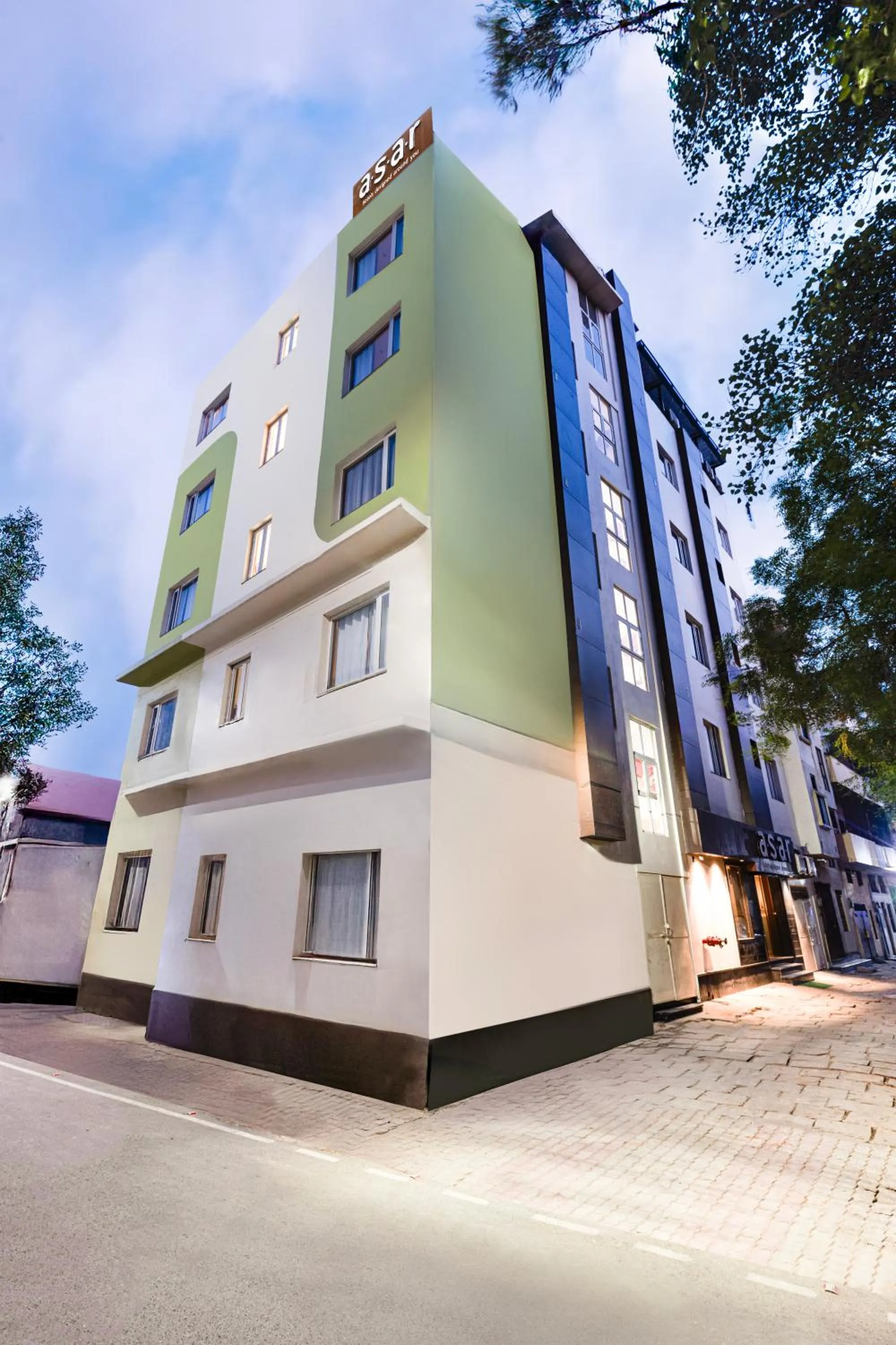 Property building in asar Varanasi by Orion Hotels