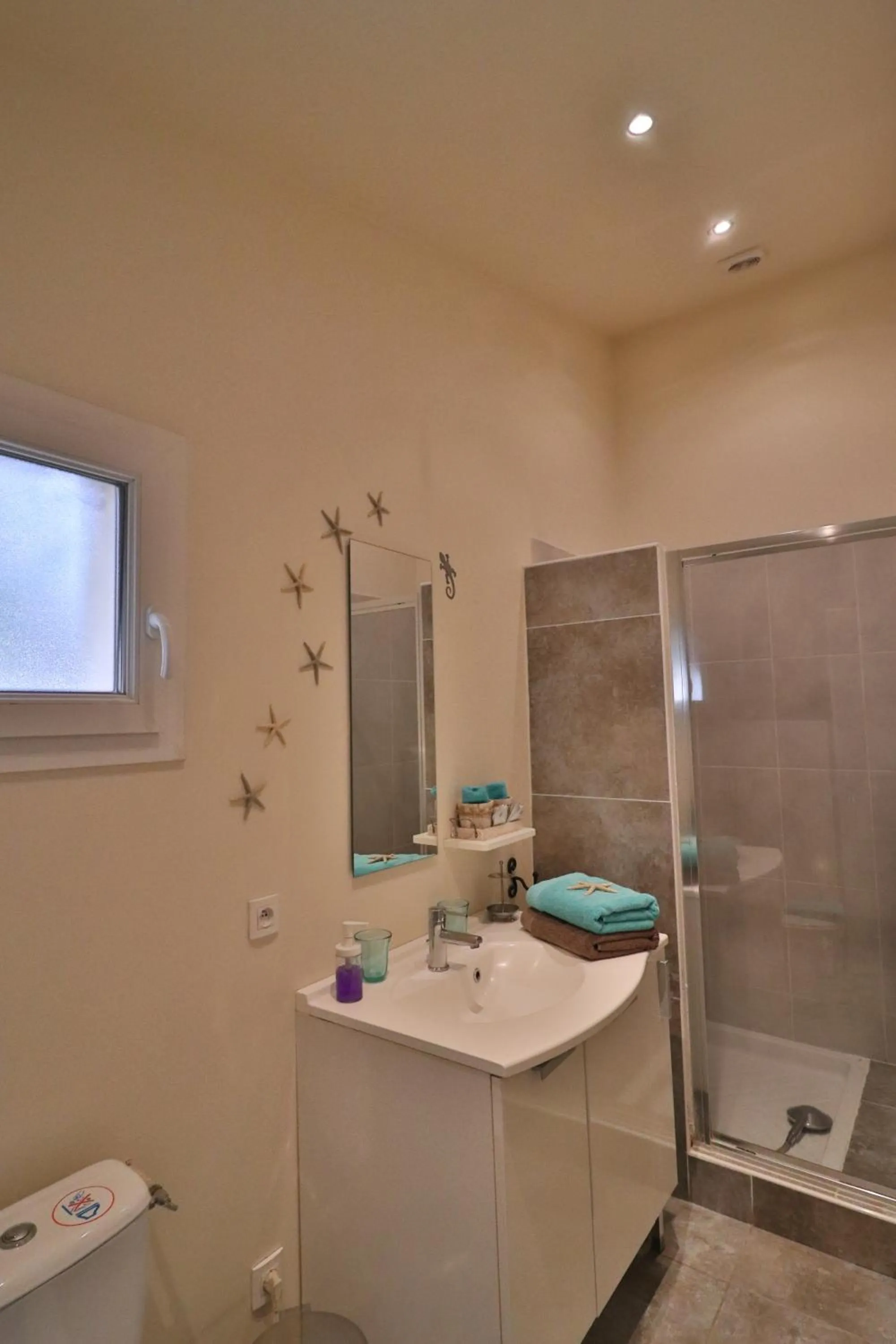 Shower in Le Mas de Bertagne