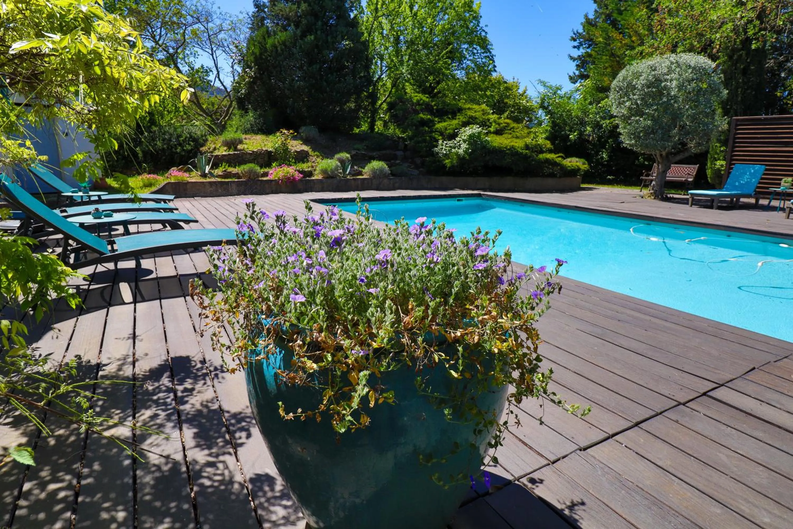 Garden in Le Mas de Bertagne