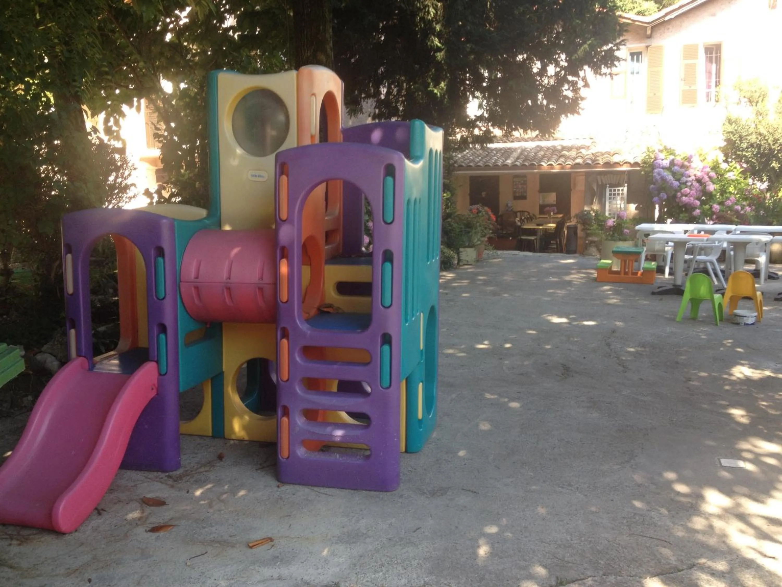 Children play ground in Hostellerie du loup