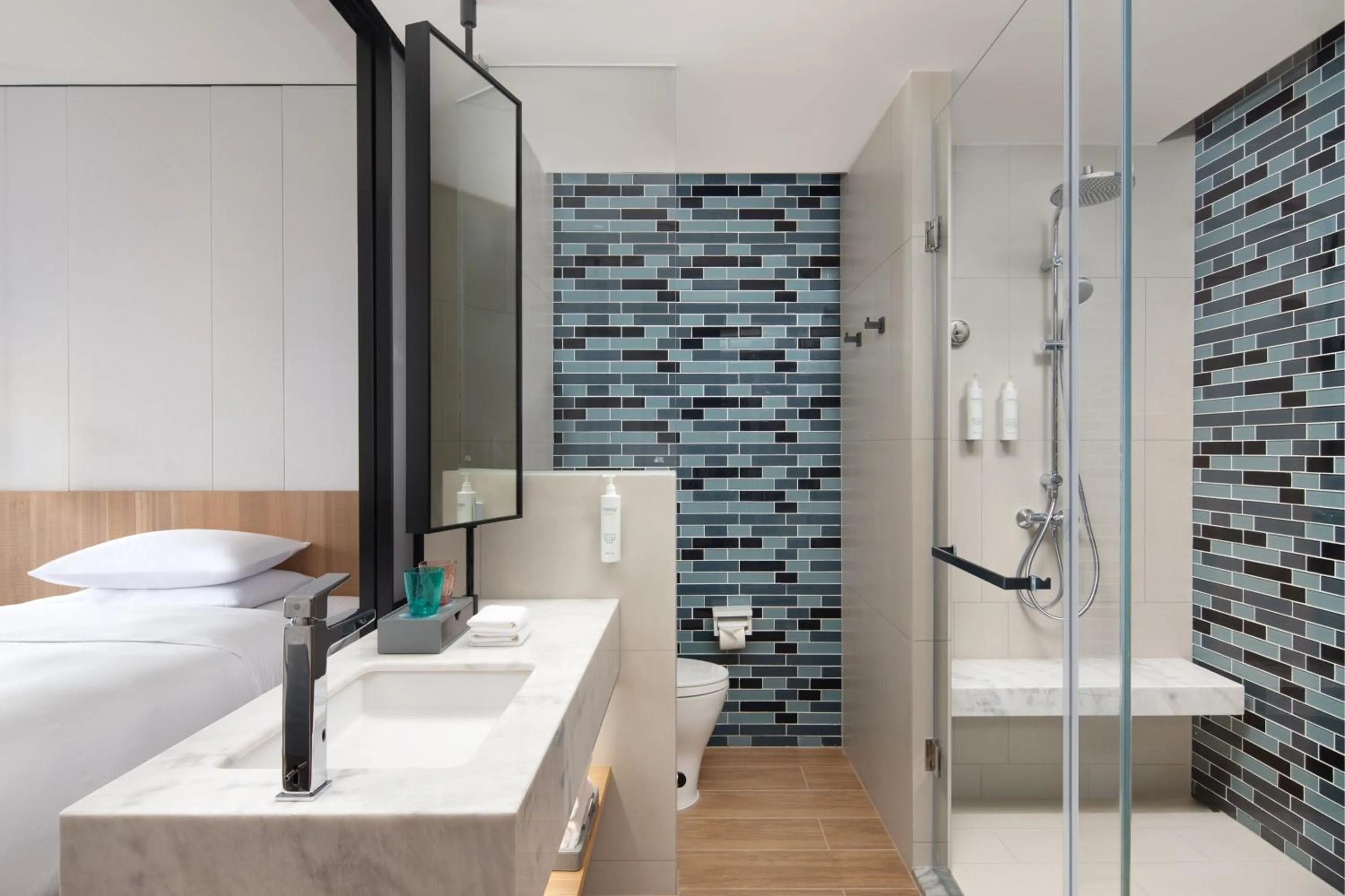 Bathroom in Fairfield by Marriott Bijie