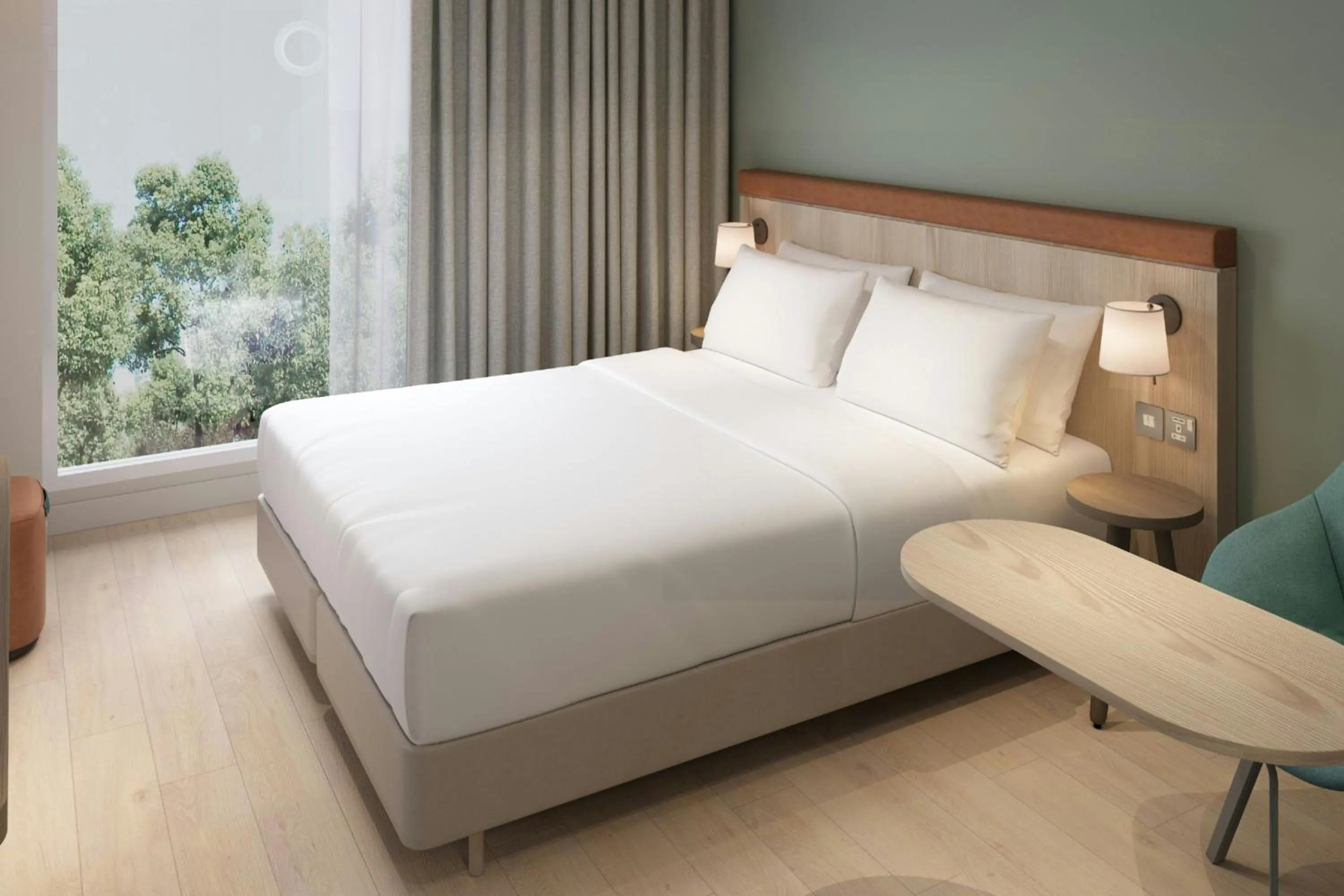 Photo of the whole room, Bed in Fairfield by Marriott Copenhagen Nordhavn