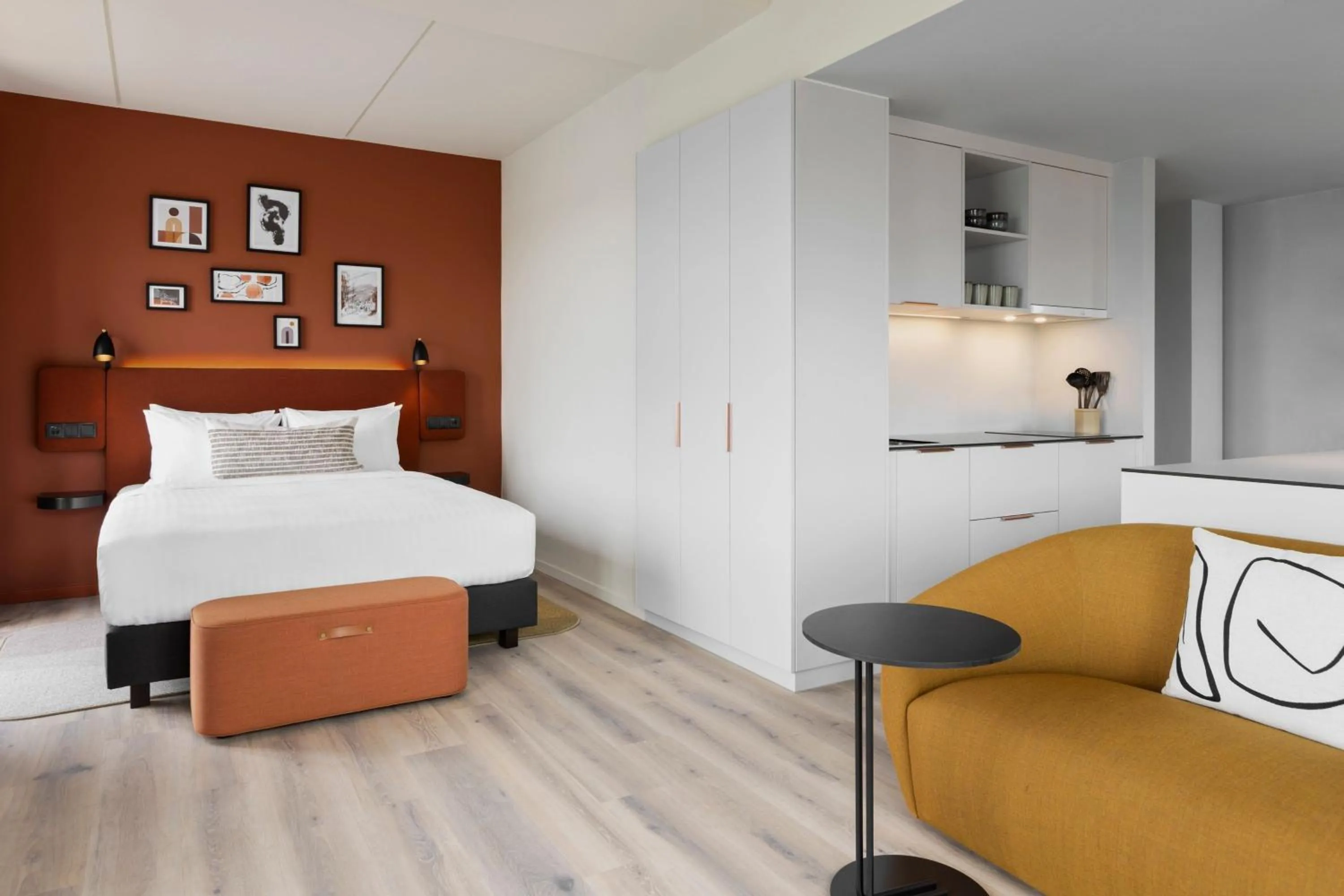 Photo of the whole room, Bed in Residence Inn by Marriott Copenhagen Nordhavn