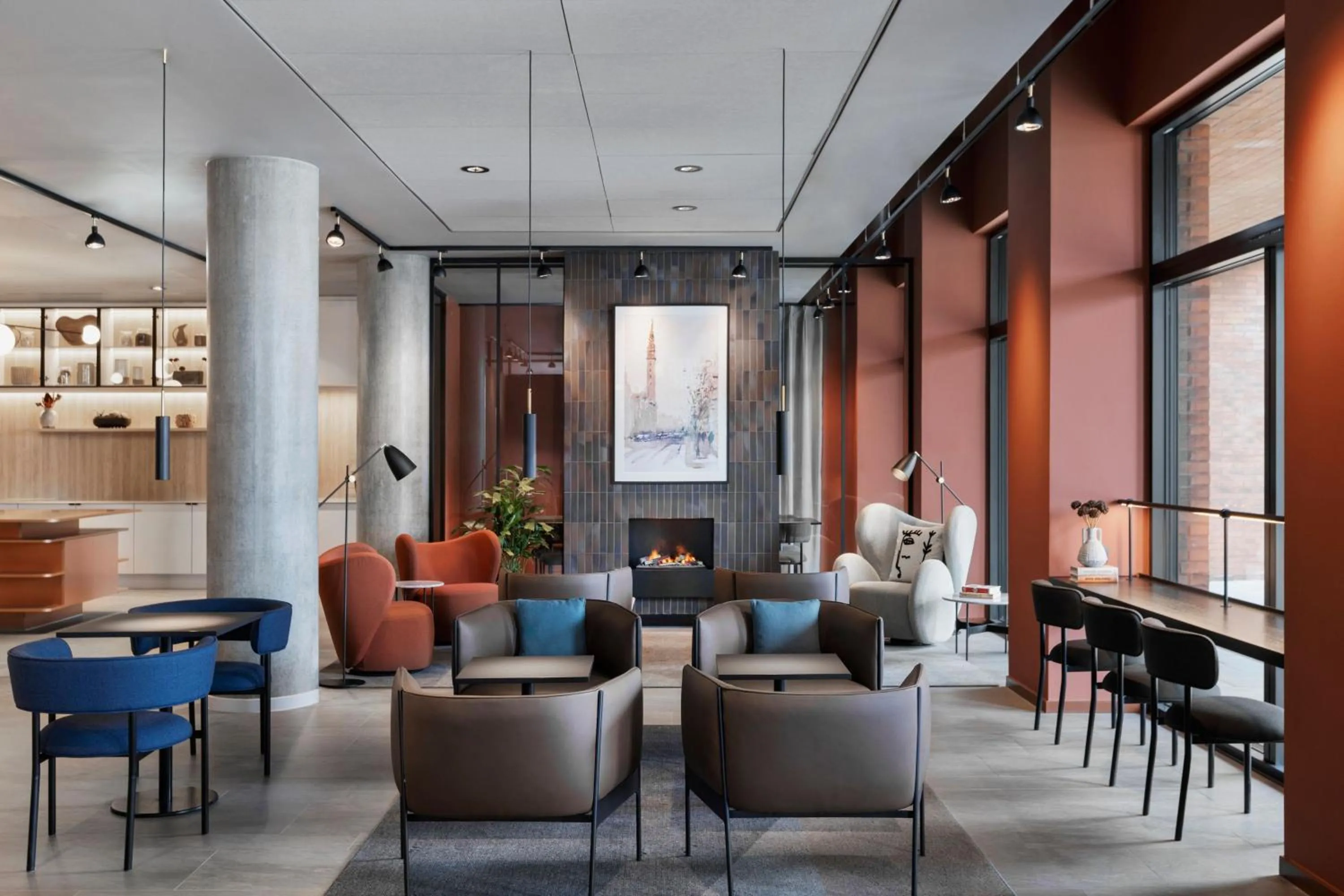 Lobby or reception in Residence Inn by Marriott Copenhagen Nordhavn