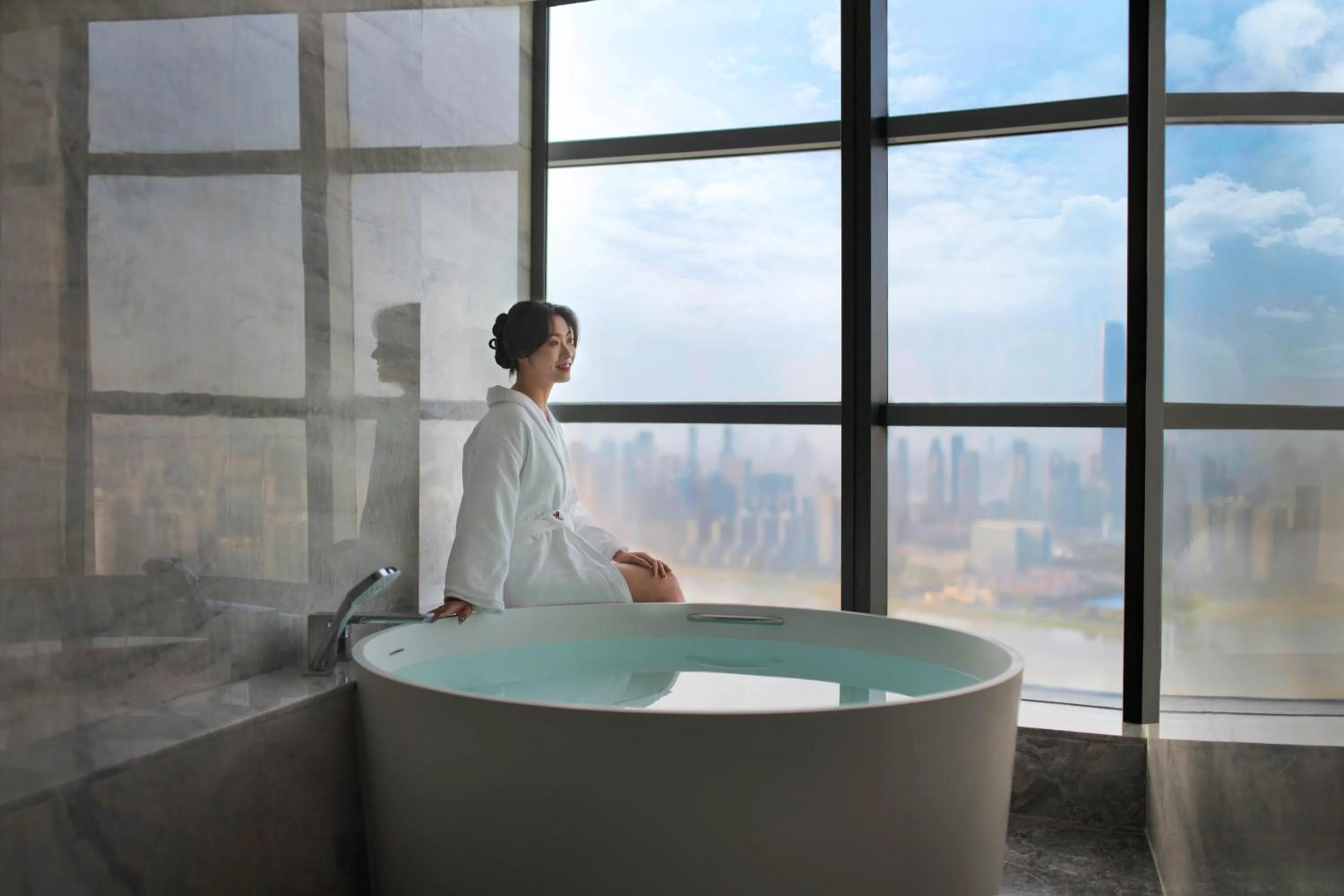 Natural landscape in Wuhan Marriott Hotel Wuchang