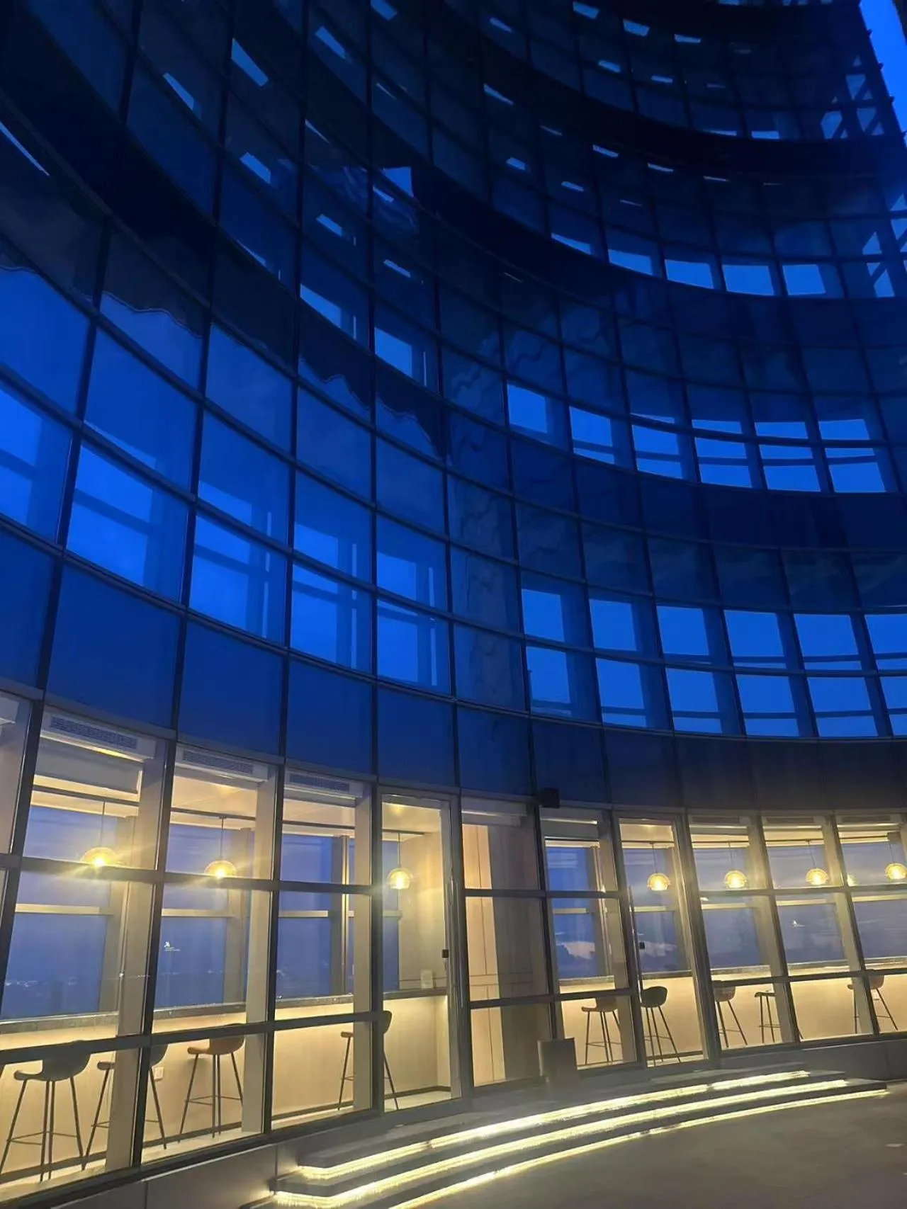 Balcony/Terrace in Wuhan Marriott Hotel Wuchang