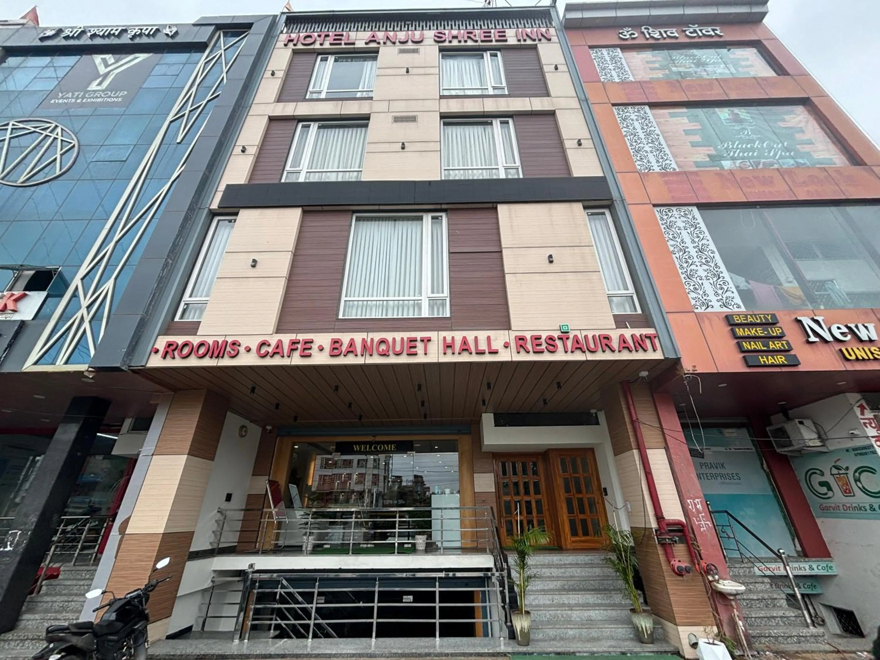 Facade/entrance in Hotel Anju Shree Inn-Near Jaipur Airport Terminal 1