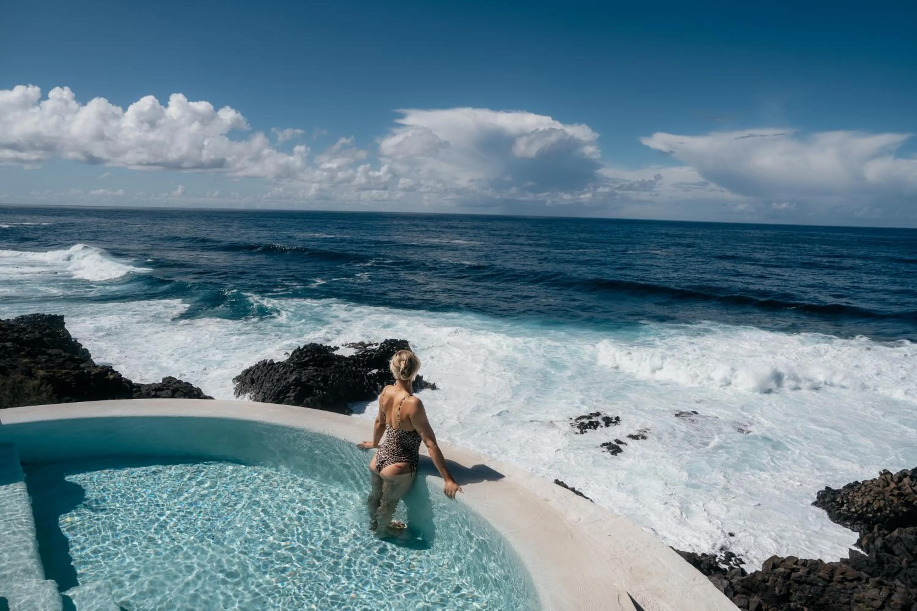 Swimming pool in Boutique Eco Hotel Costa Mágica