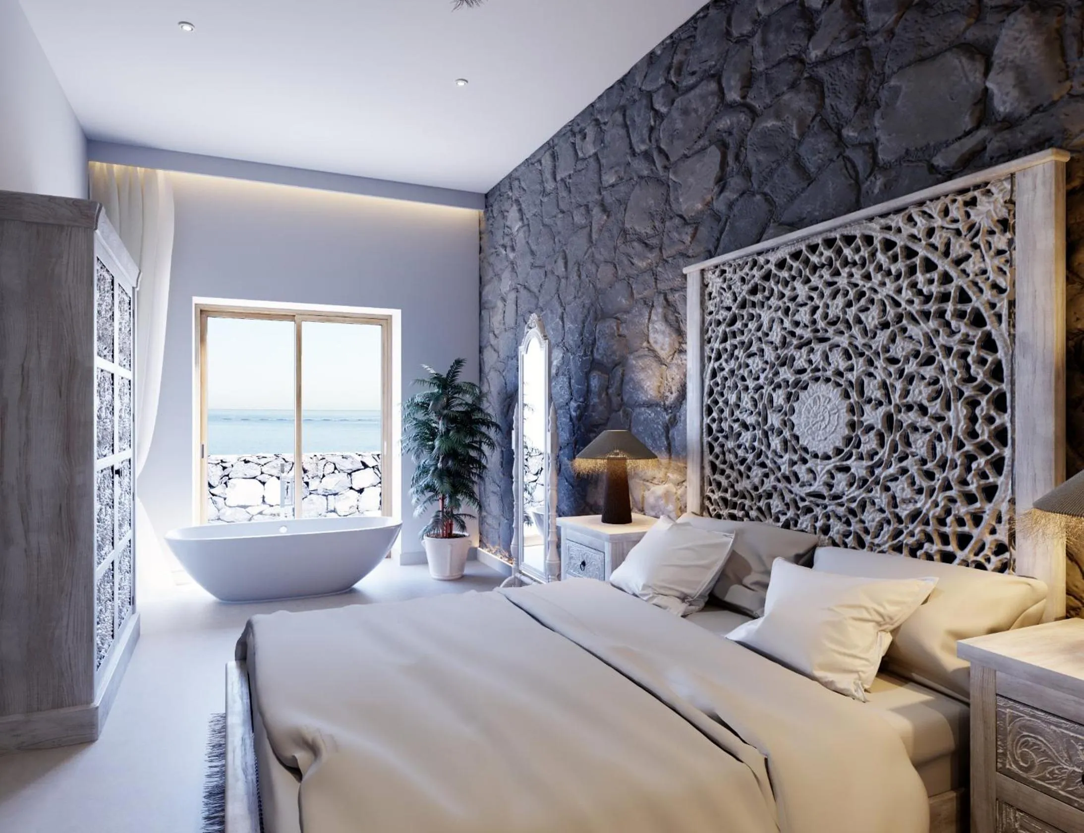 TV and multimedia, Bed in Boutique Eco Hotel Costa Mágica