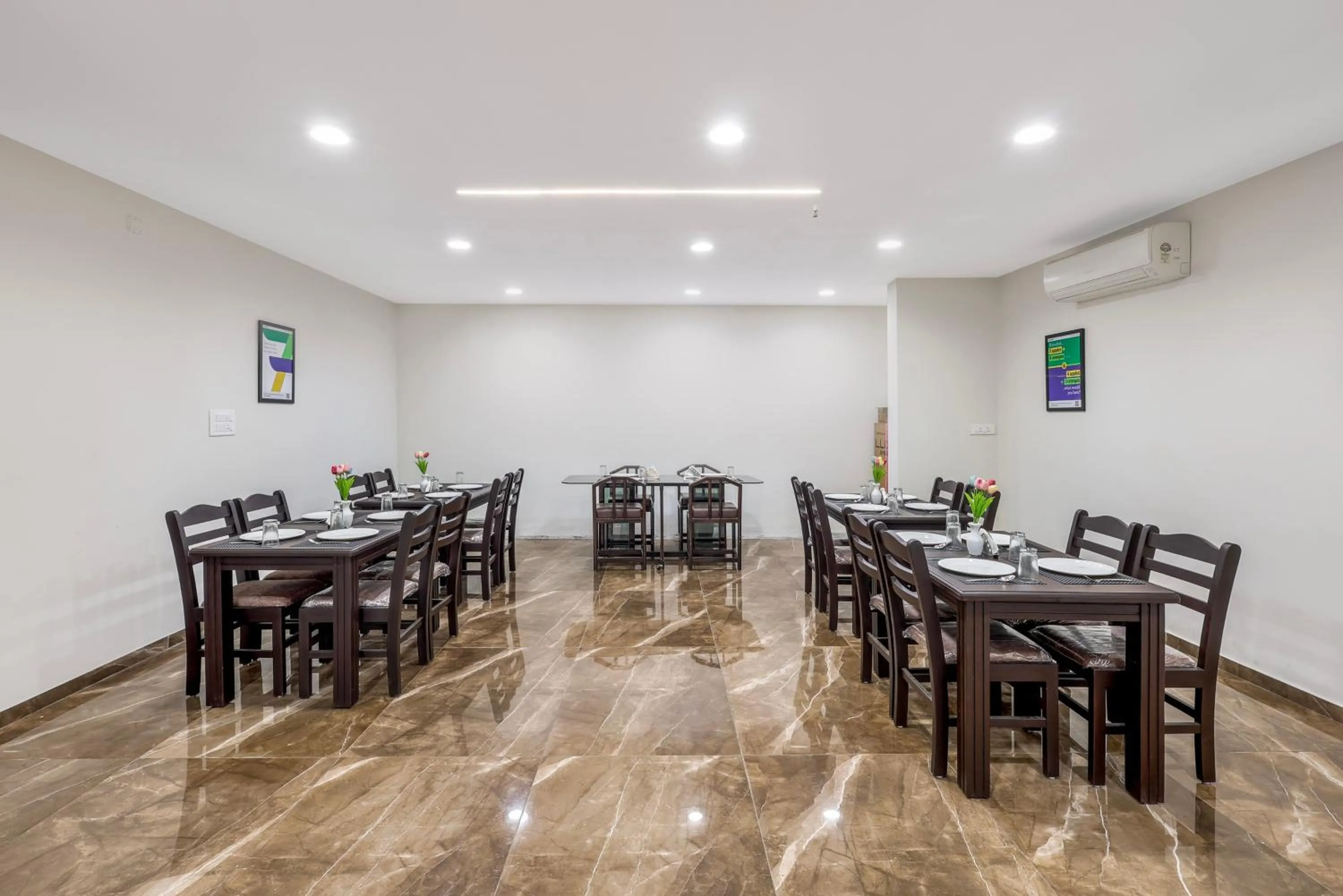 Dining area in Treebo Iraa, 5 Minutes From Railway Station