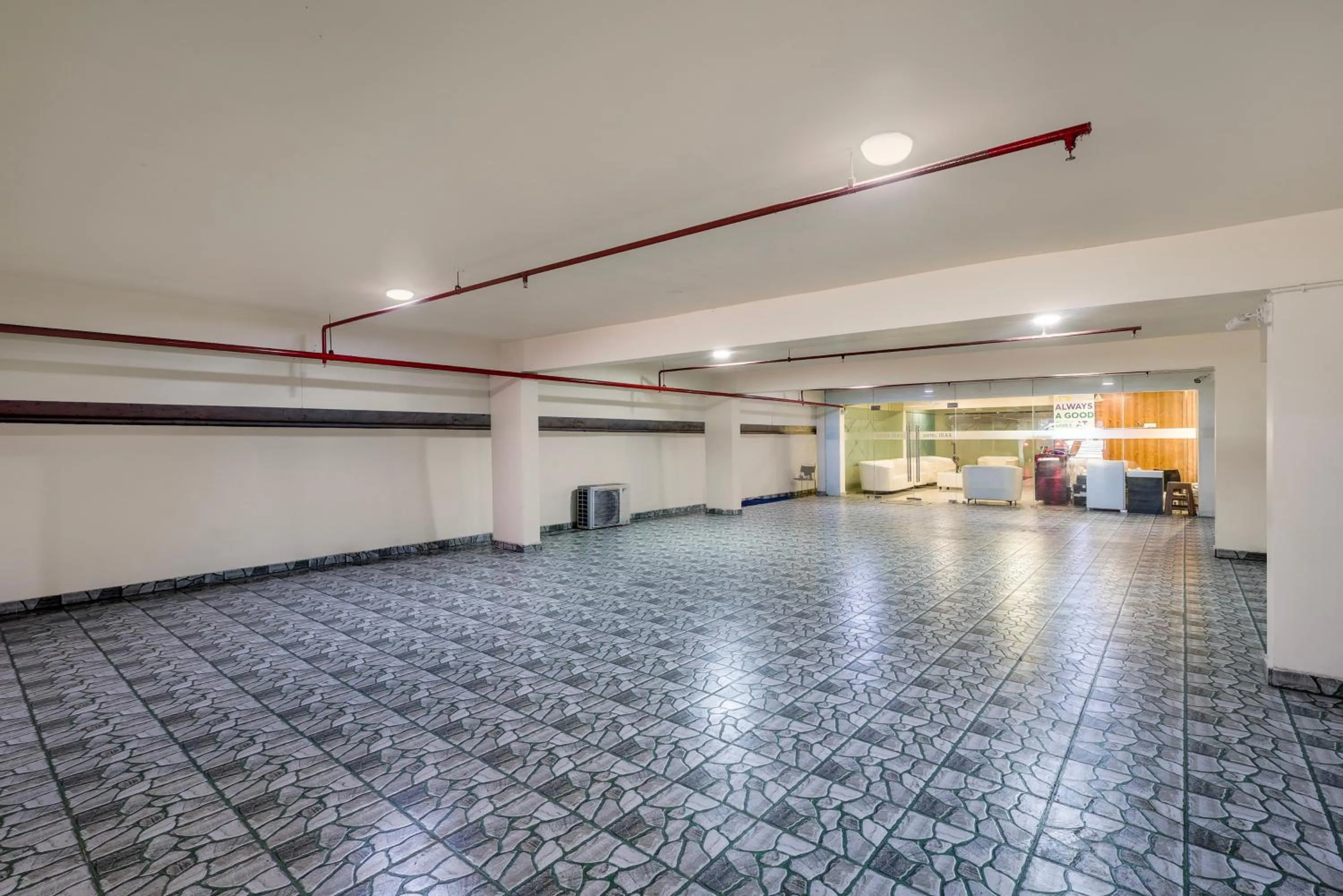 Parking in Treebo Iraa, 5 Minutes From Railway Station