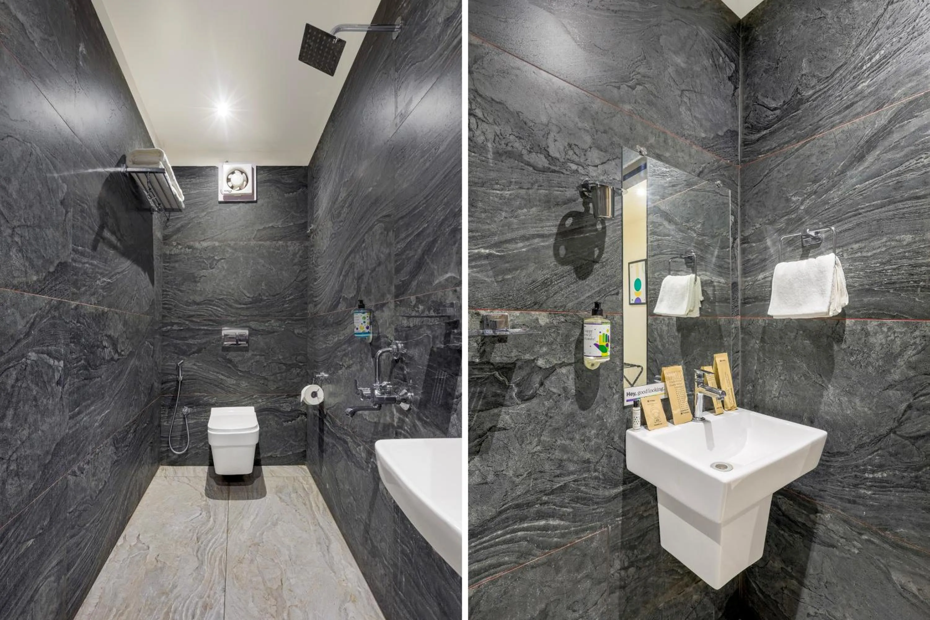Bathroom in Treebo Iraa, 5 Minutes From Railway Station