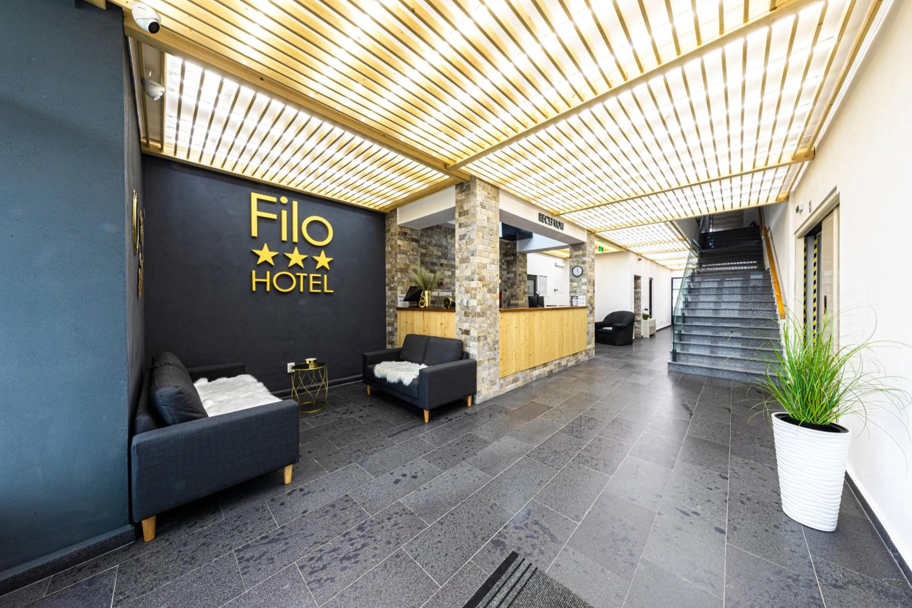 Lobby or reception in Filo Hotel Wellness & Spa