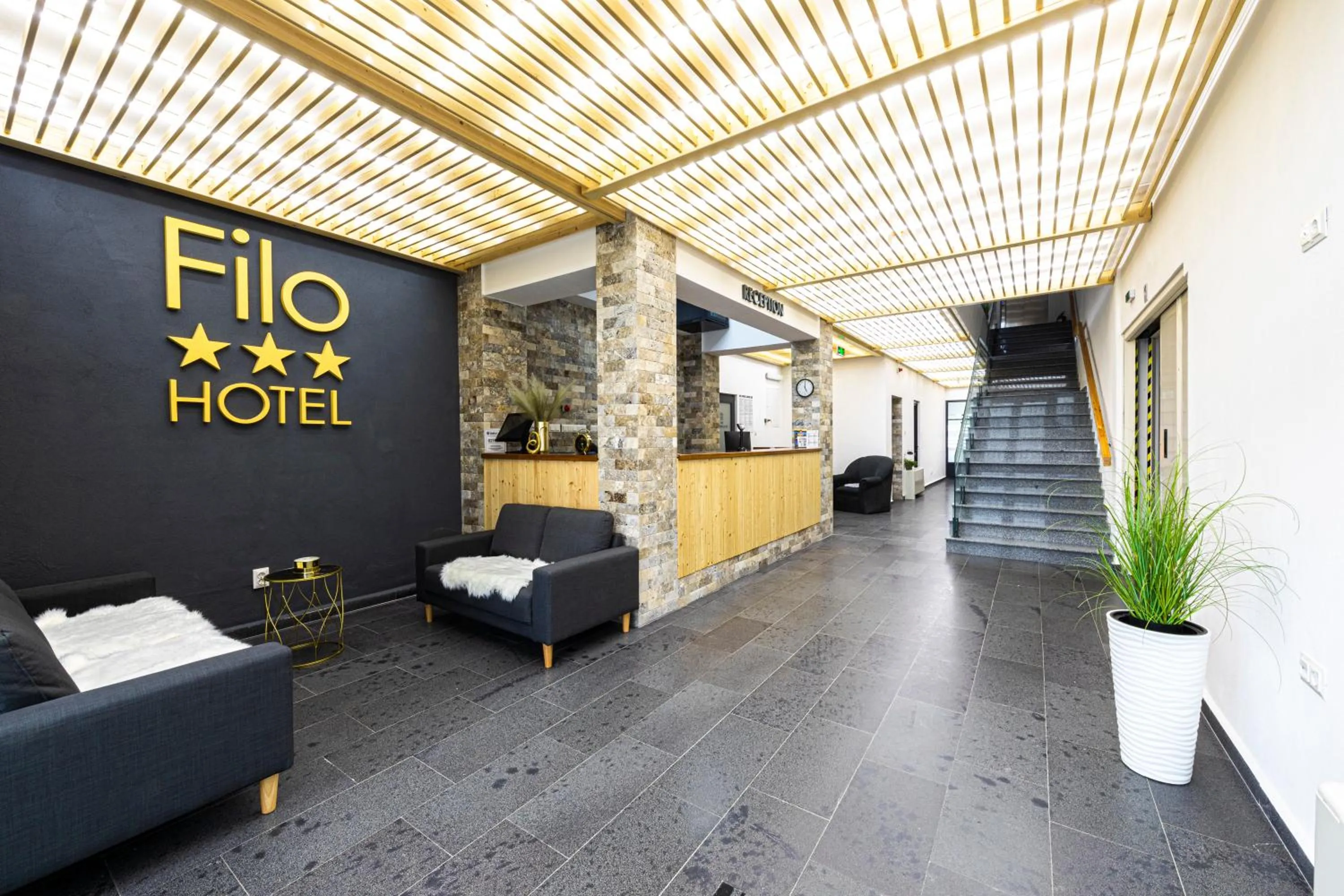 Lobby or reception in Filo Hotel Wellness & Spa