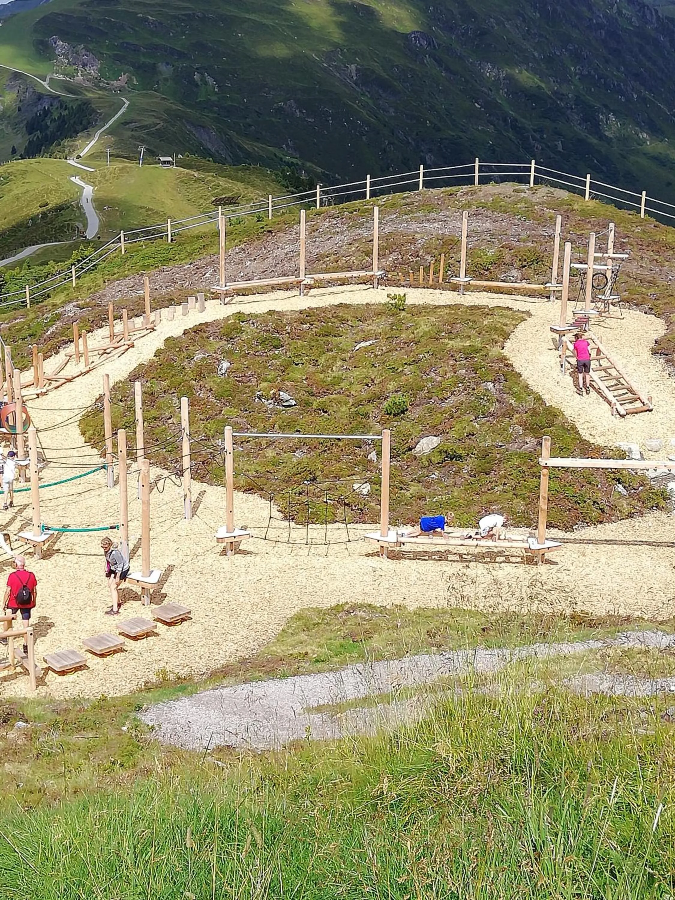 Children play ground in Hotel Pension Alpengruß