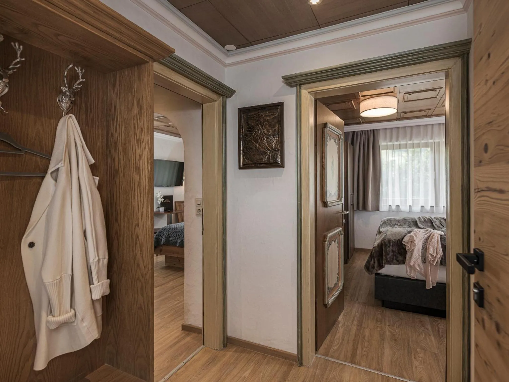 Photo of the whole room, Bed in Hotel Pension Alpengruß