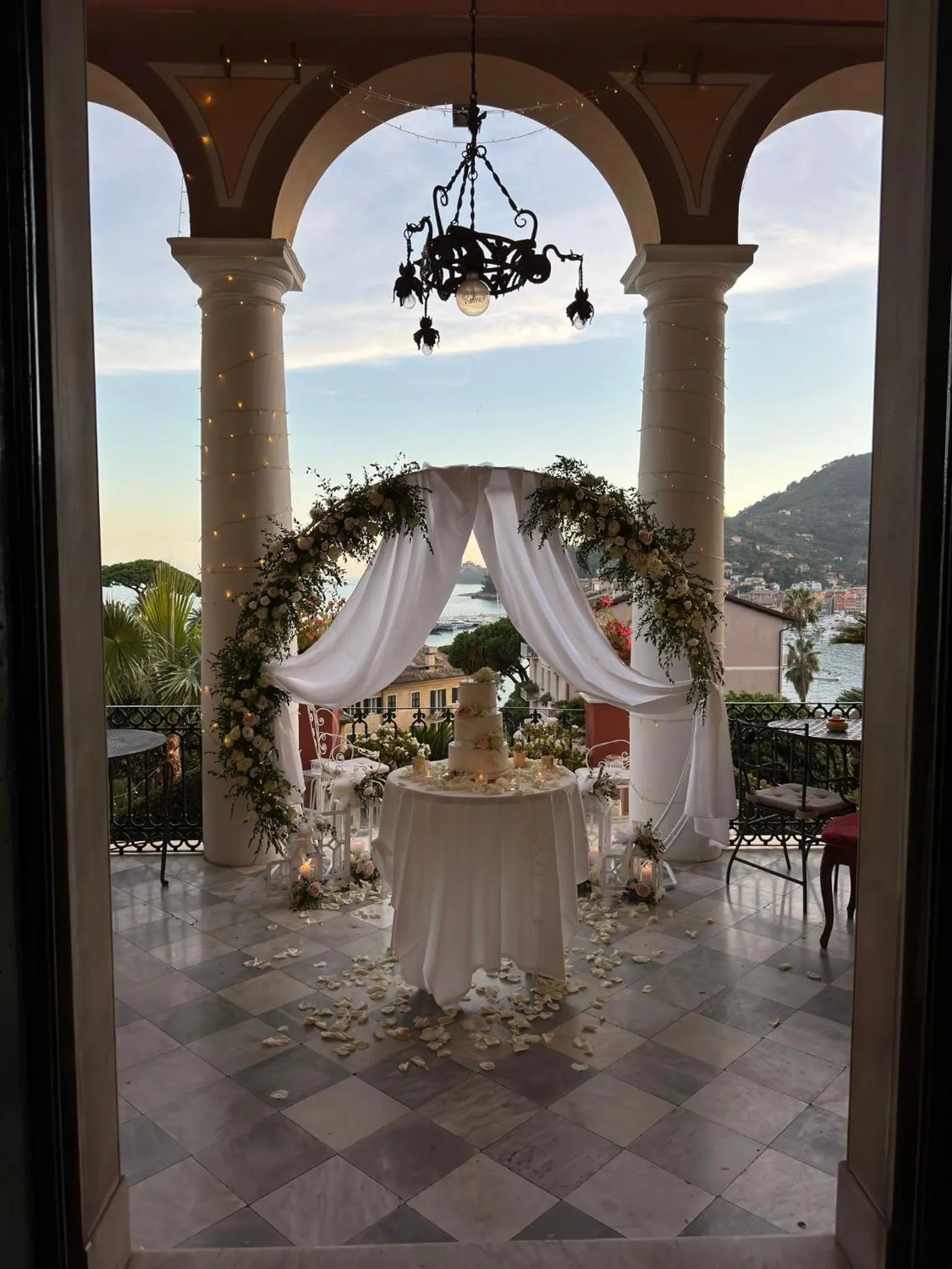 Patio in Villa Gelsomino Exclusive House Adult Only