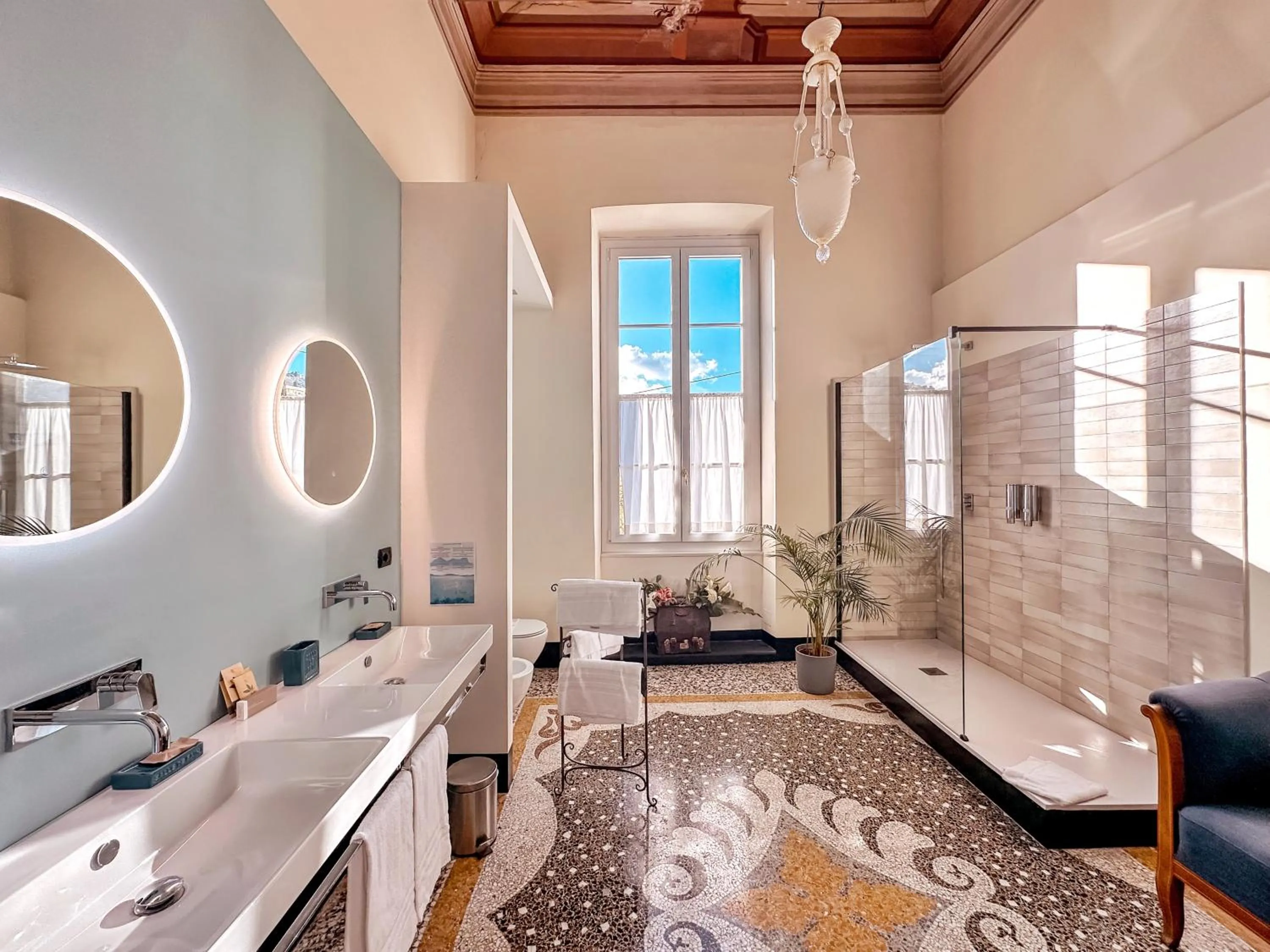 Bathroom in Villa Gelsomino Exclusive House Adult Only