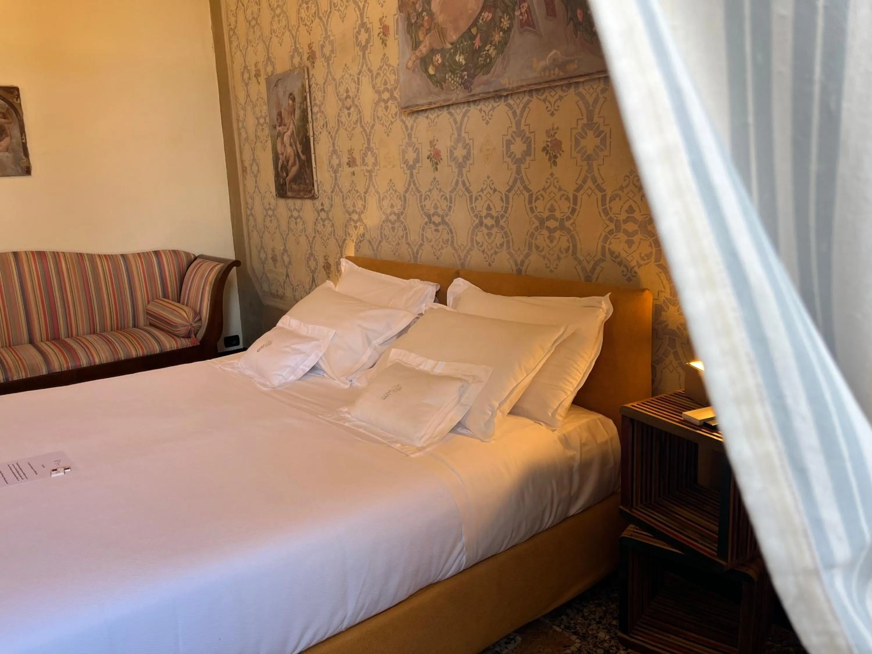 Bed in Villa Gelsomino Exclusive House Adult Only