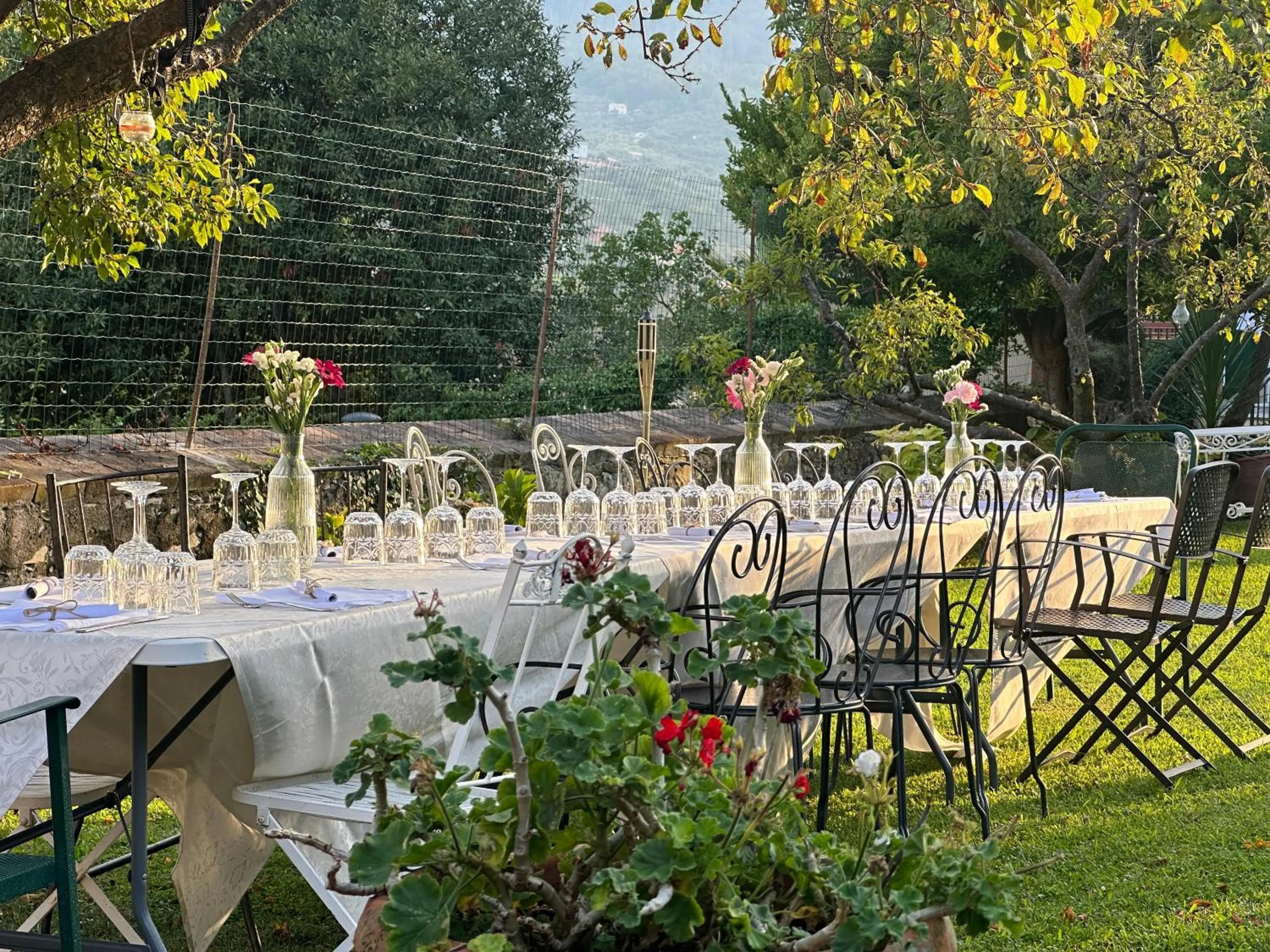 Garden in Villa Gelsomino Exclusive House Adult Only