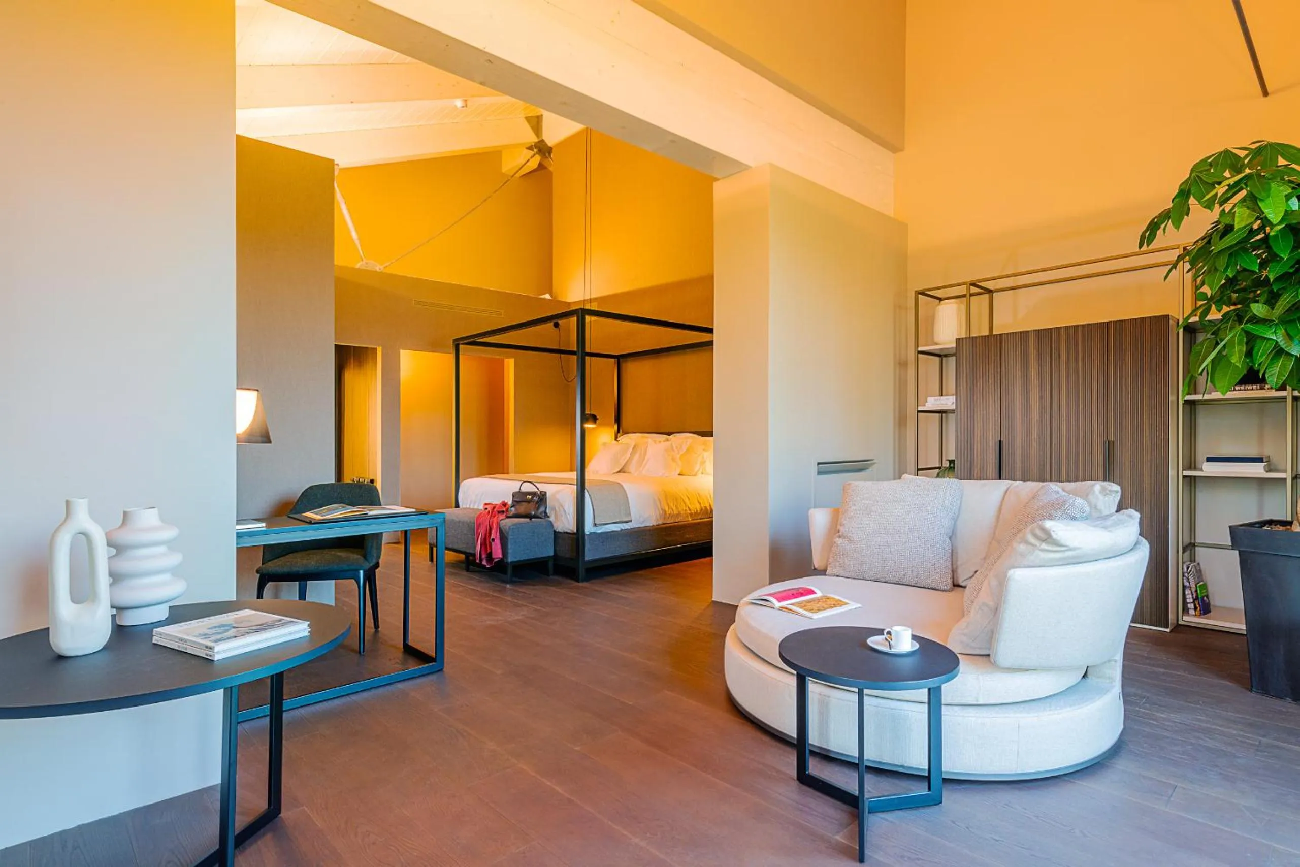 Bedroom in Le Cattedrali Relais by Laqua Collection