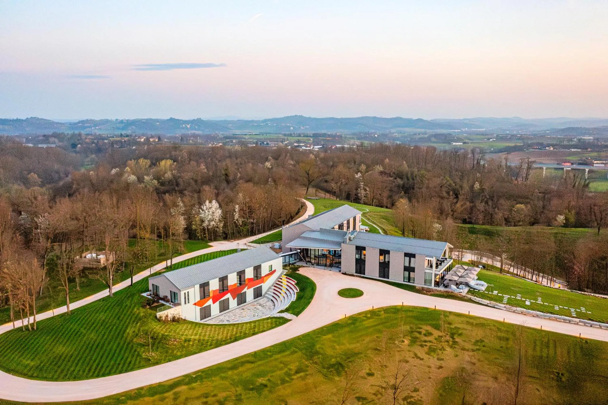 Bird's eye view in Le Cattedrali Relais by Laqua Collection
