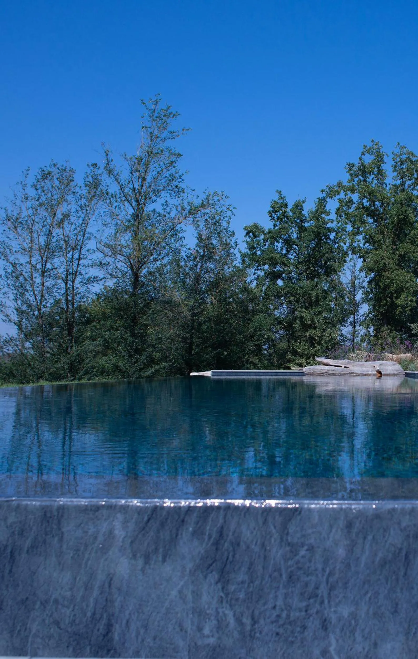 Pool view in Le Cattedrali Relais by Laqua Collection