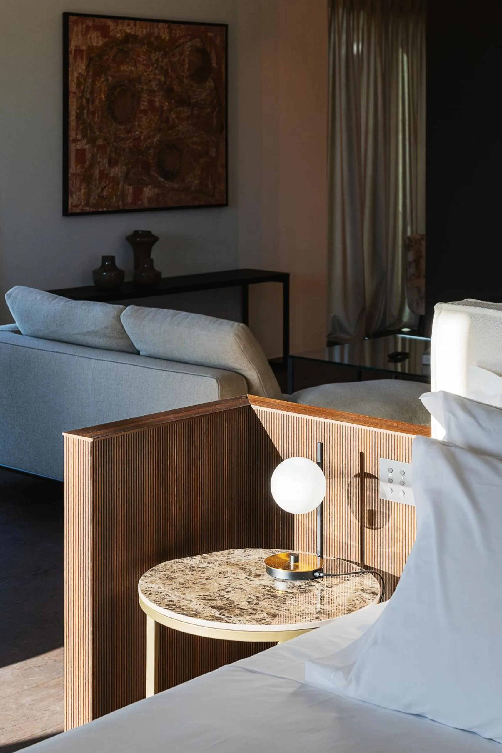 Bedroom, Bed in Le Cattedrali Relais by Laqua Collection