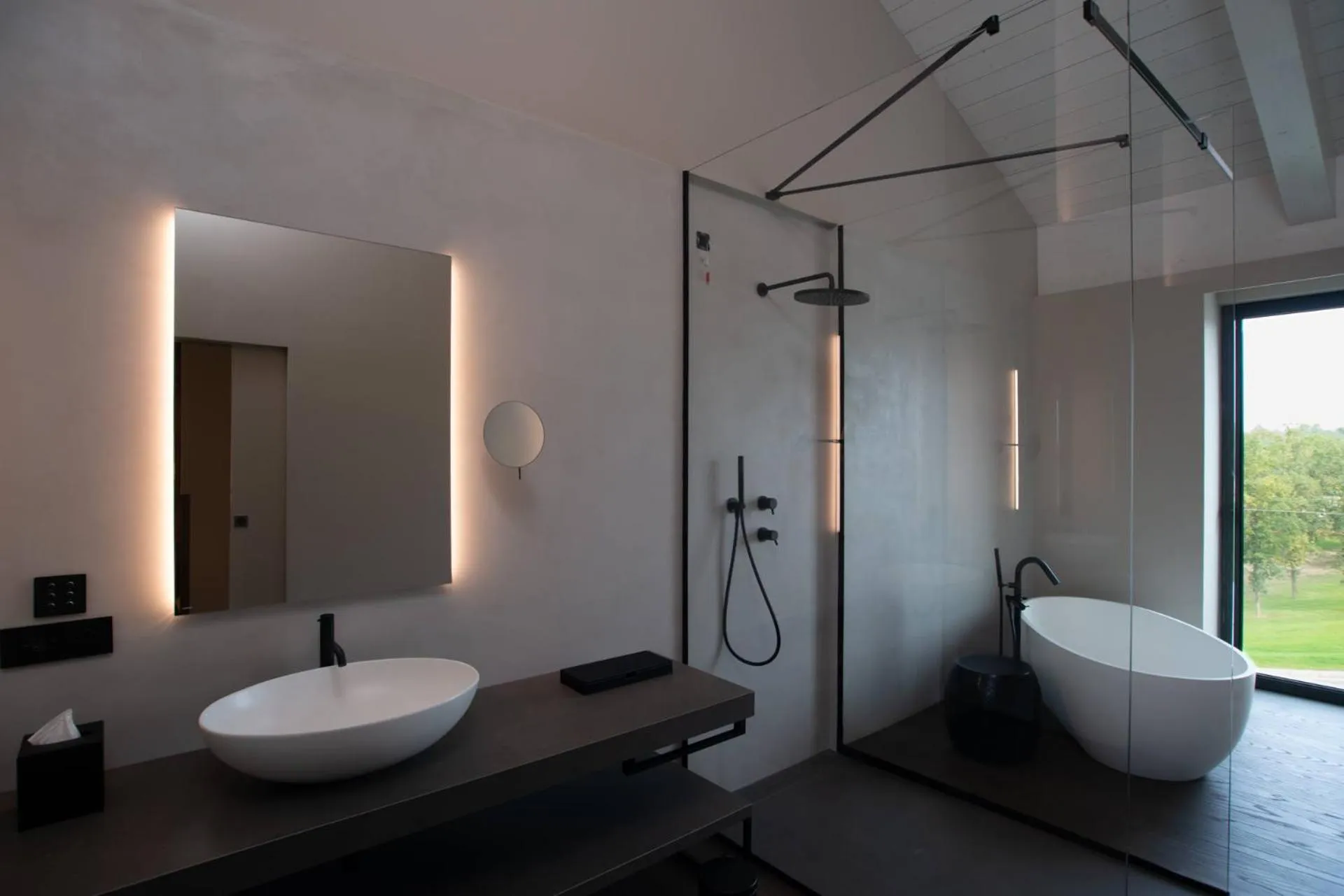 Shower in Le Cattedrali Relais by Laqua Collection