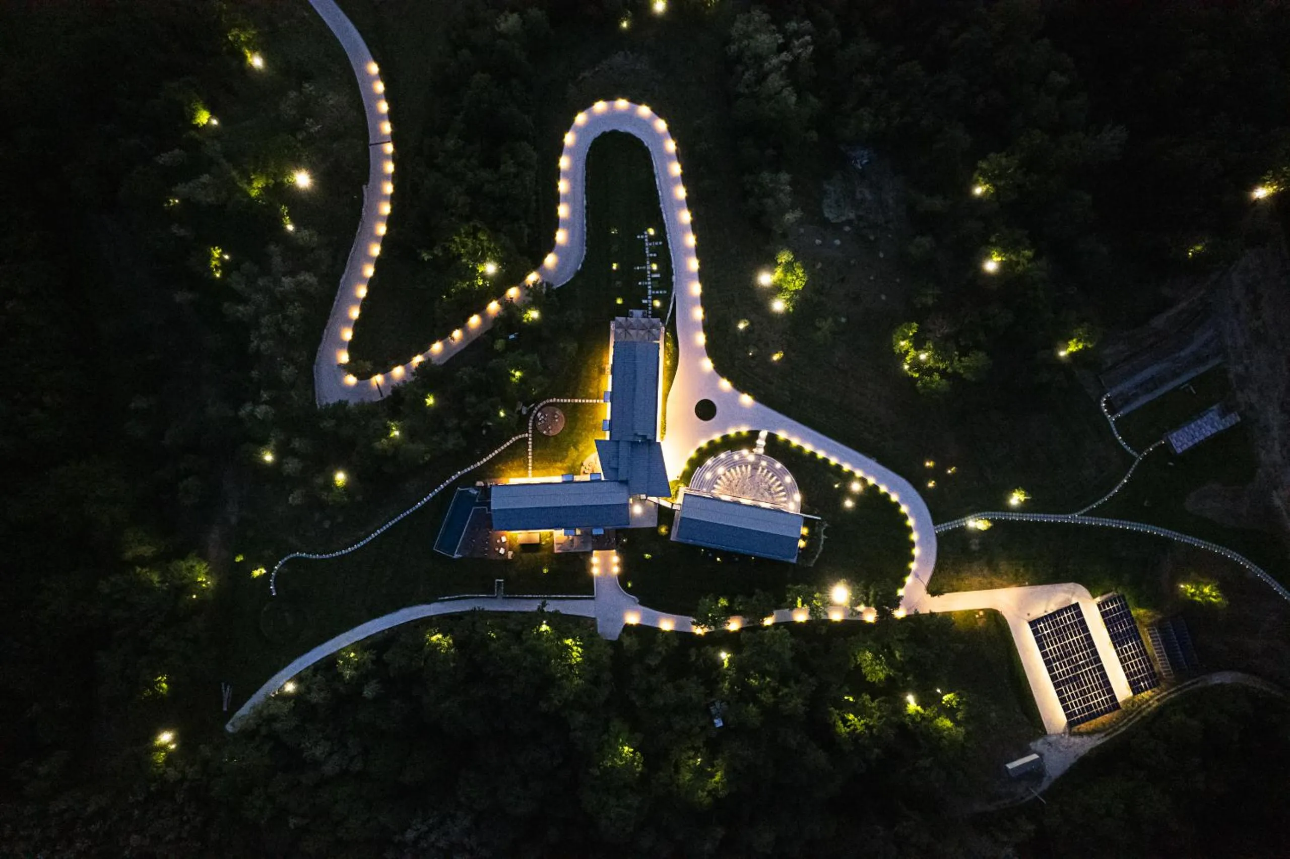 Bird's eye view in Le Cattedrali Relais by Laqua Collection