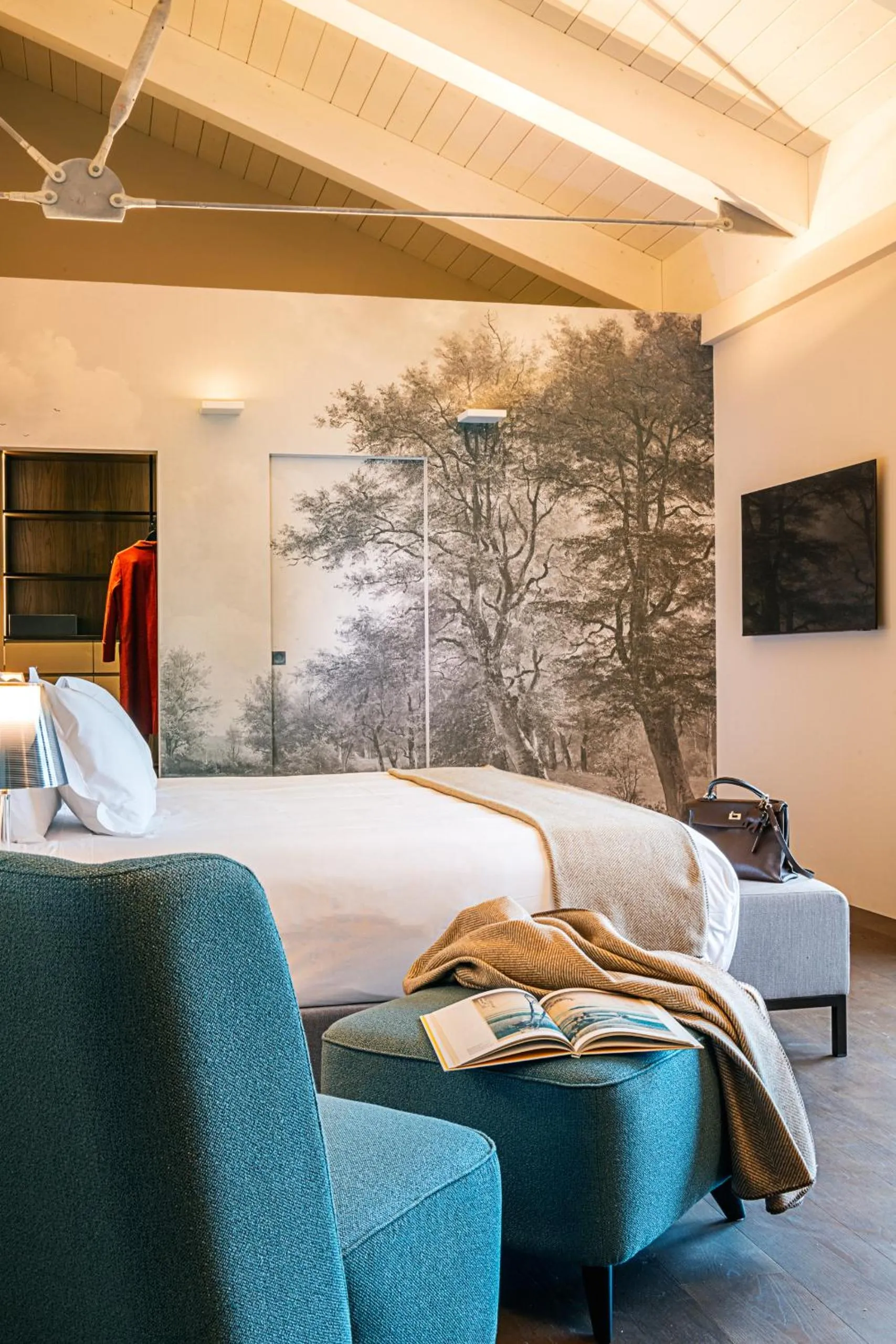 Bedroom in Le Cattedrali Relais by Laqua Collection