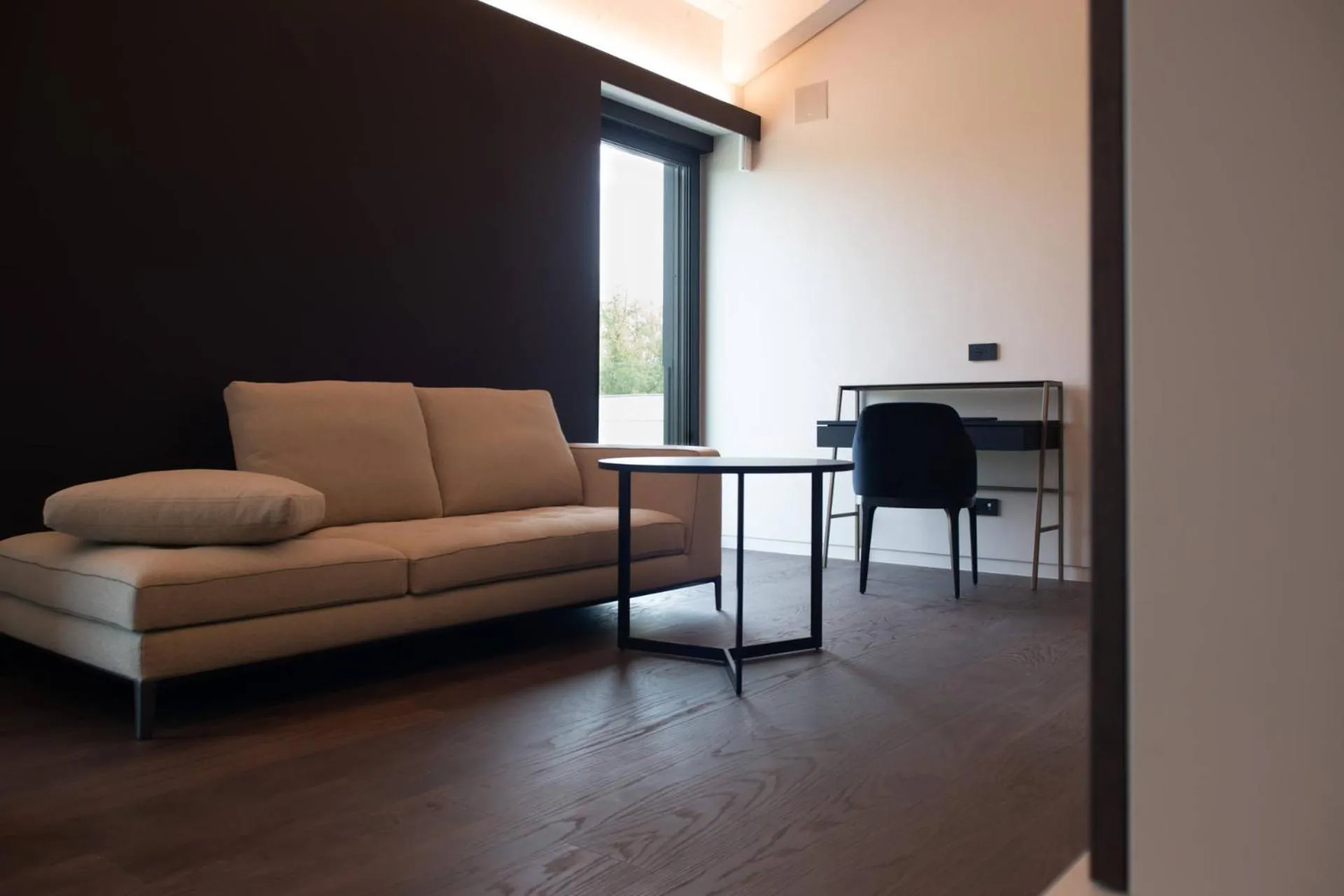 Living room in Le Cattedrali Relais by Laqua Collection