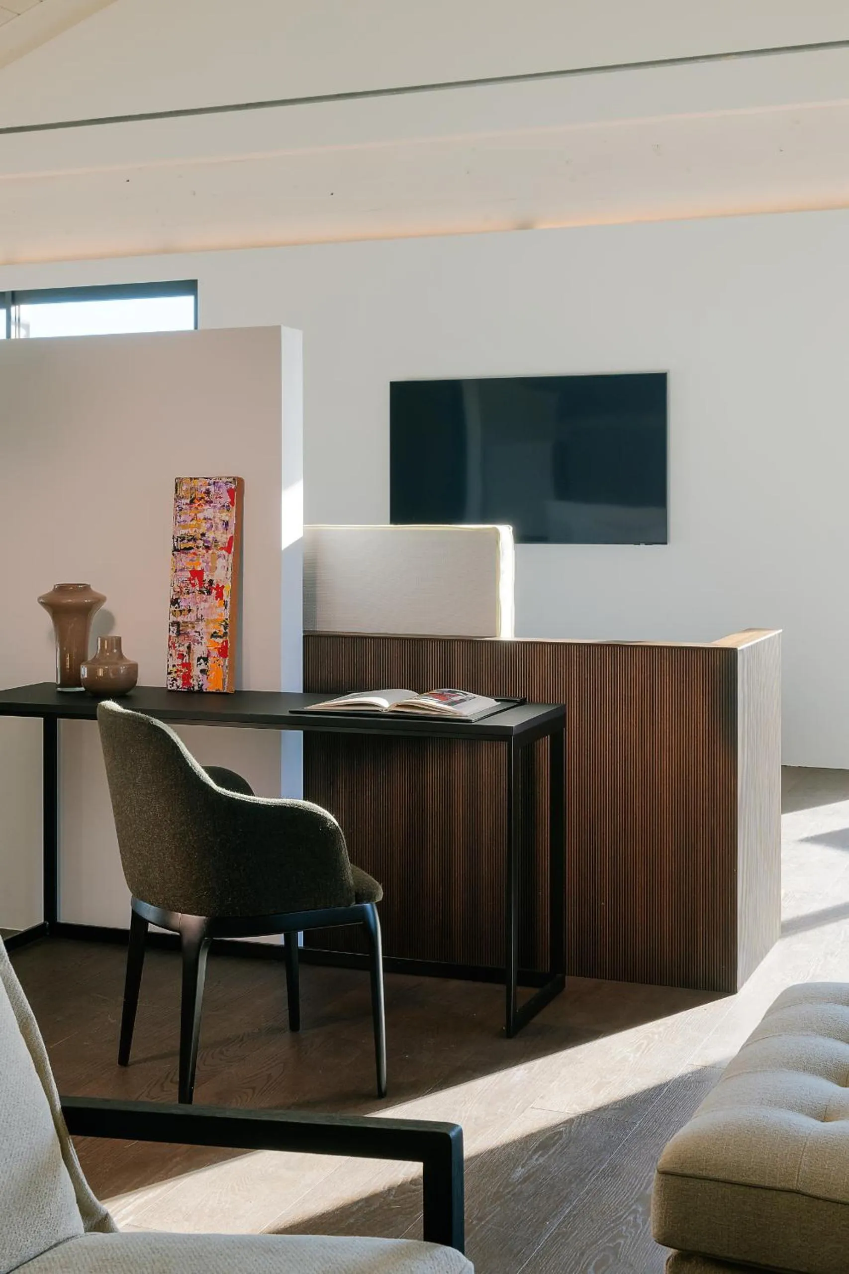 Bedroom in Le Cattedrali Relais by Laqua Collection