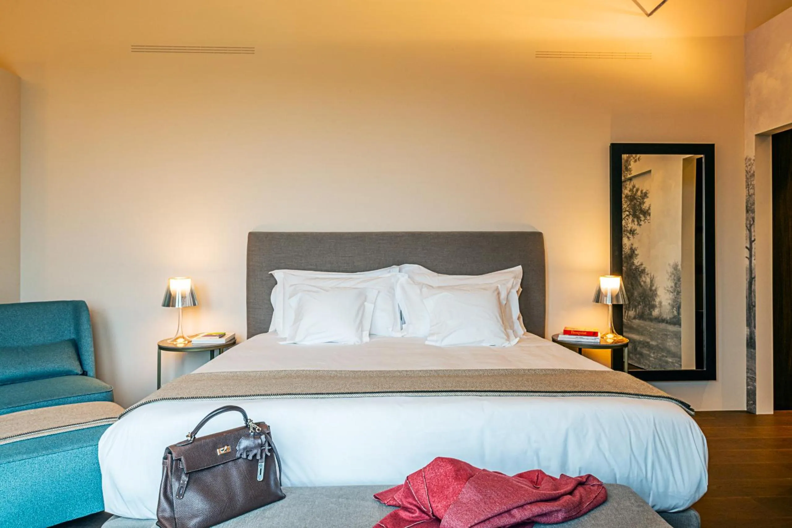 Bedroom, Bed in Le Cattedrali Relais by Laqua Collection