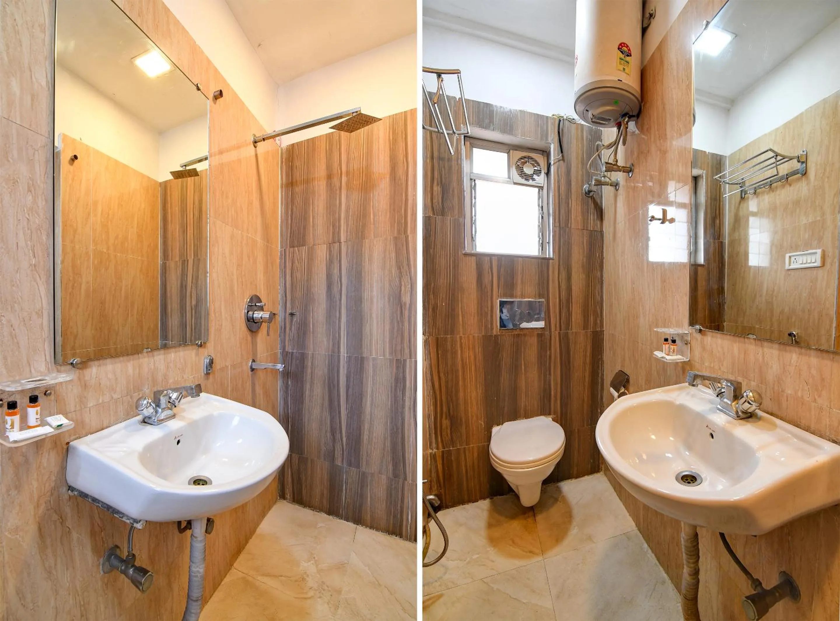 Toilet in Hotel Q Inn