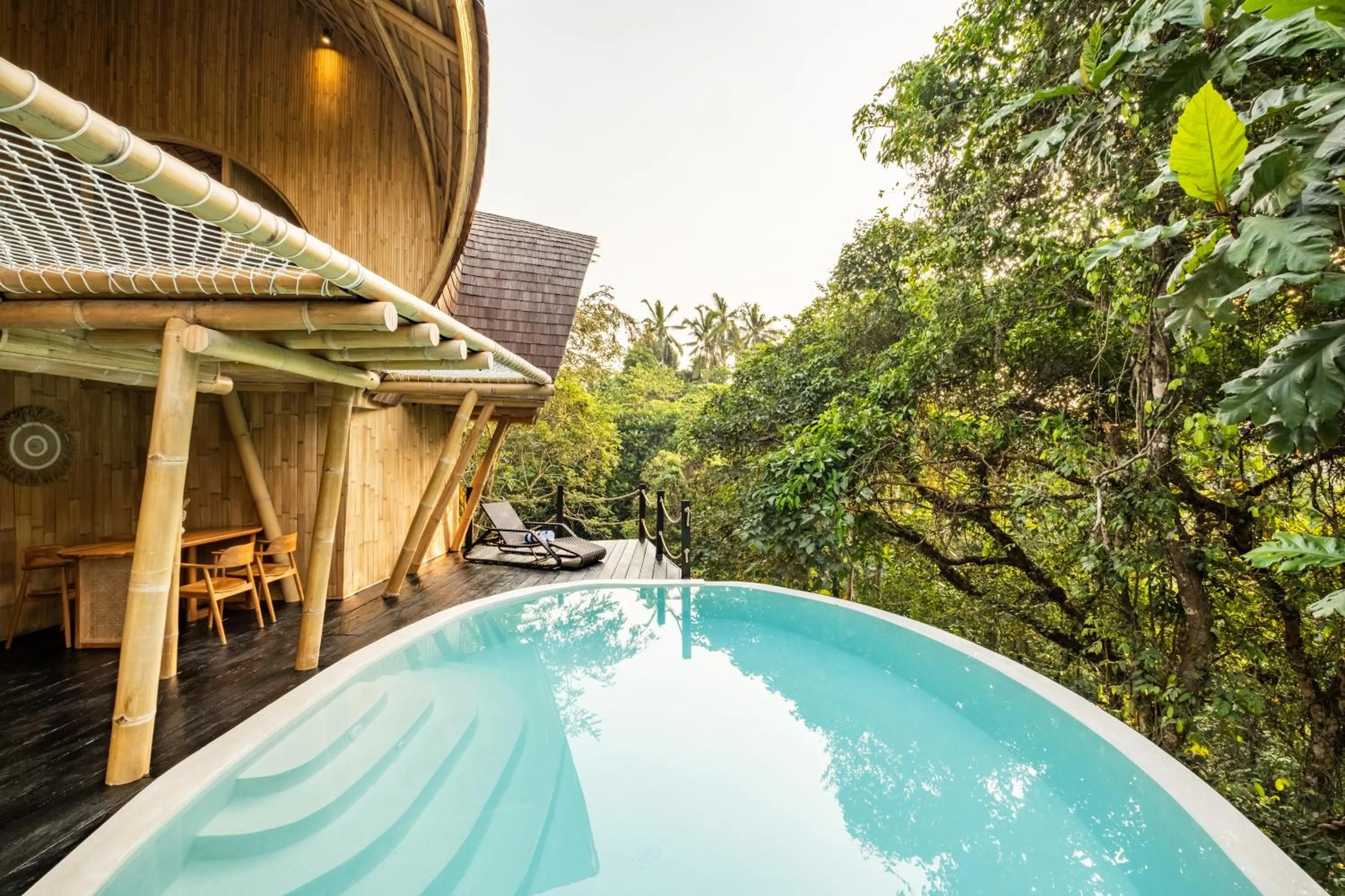 Natural landscape in Jungleight Bali