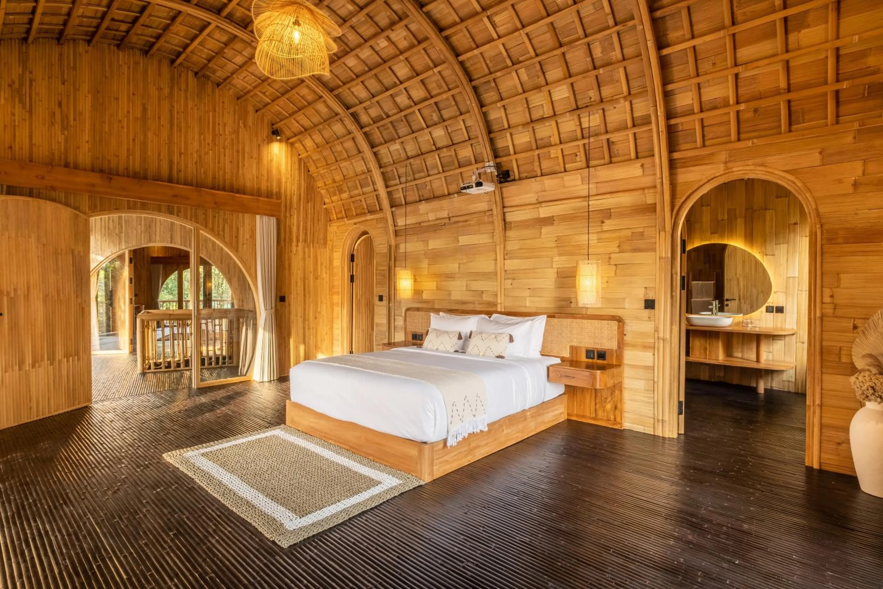 Bed in Jungleight Bali