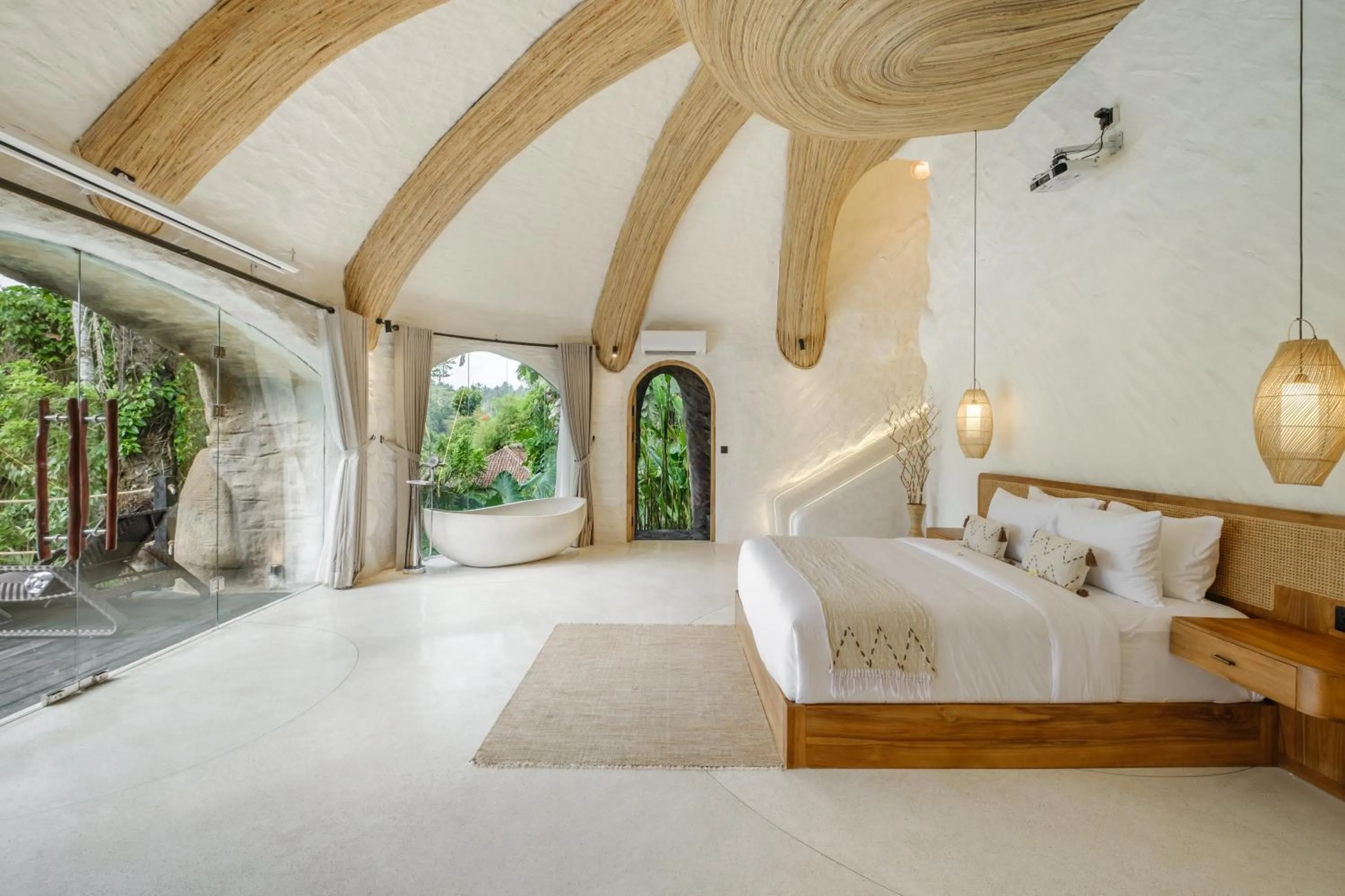 Bed in Jungleight Bali