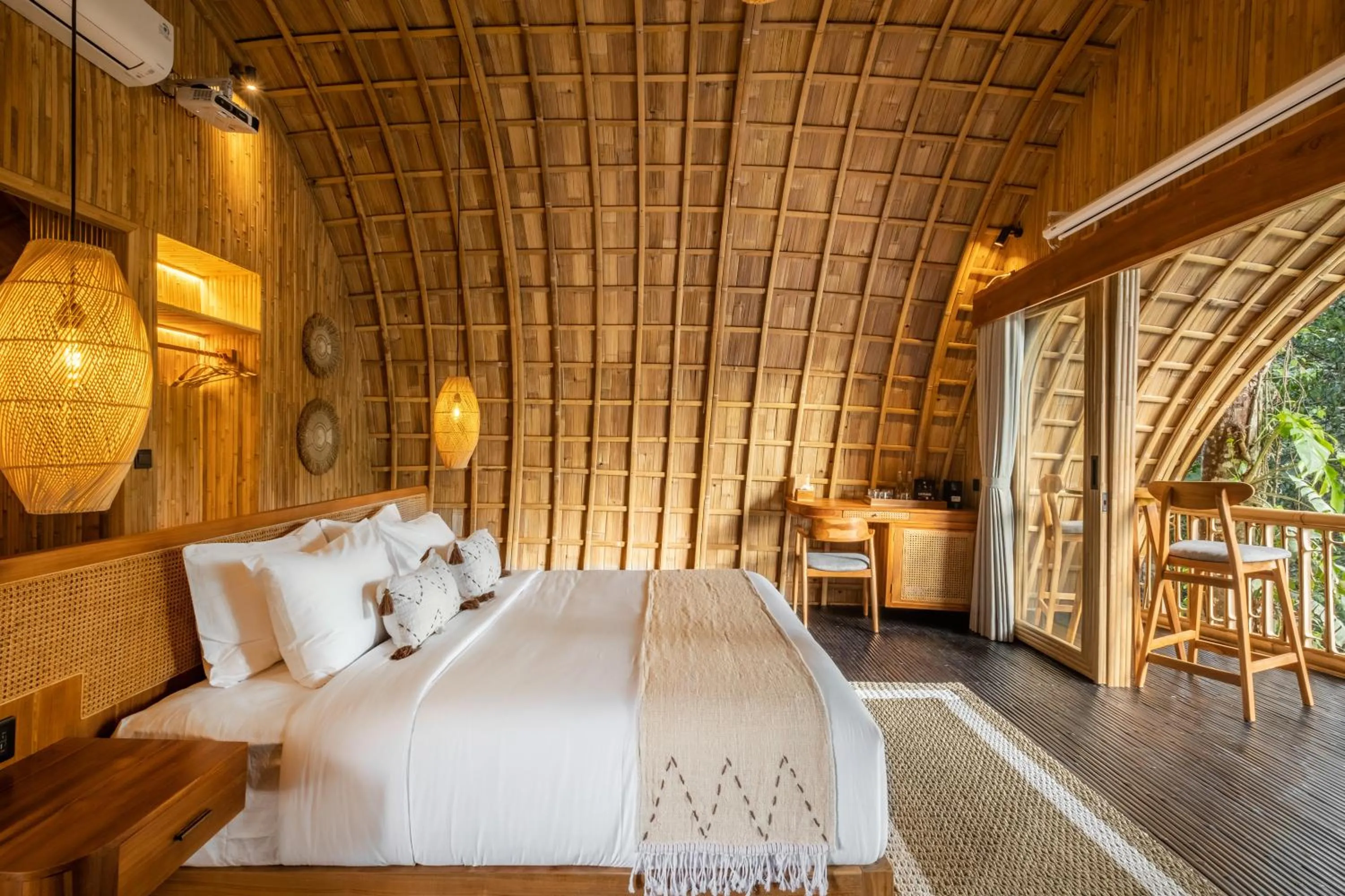 Bedroom, Bed in Jungleight Bali