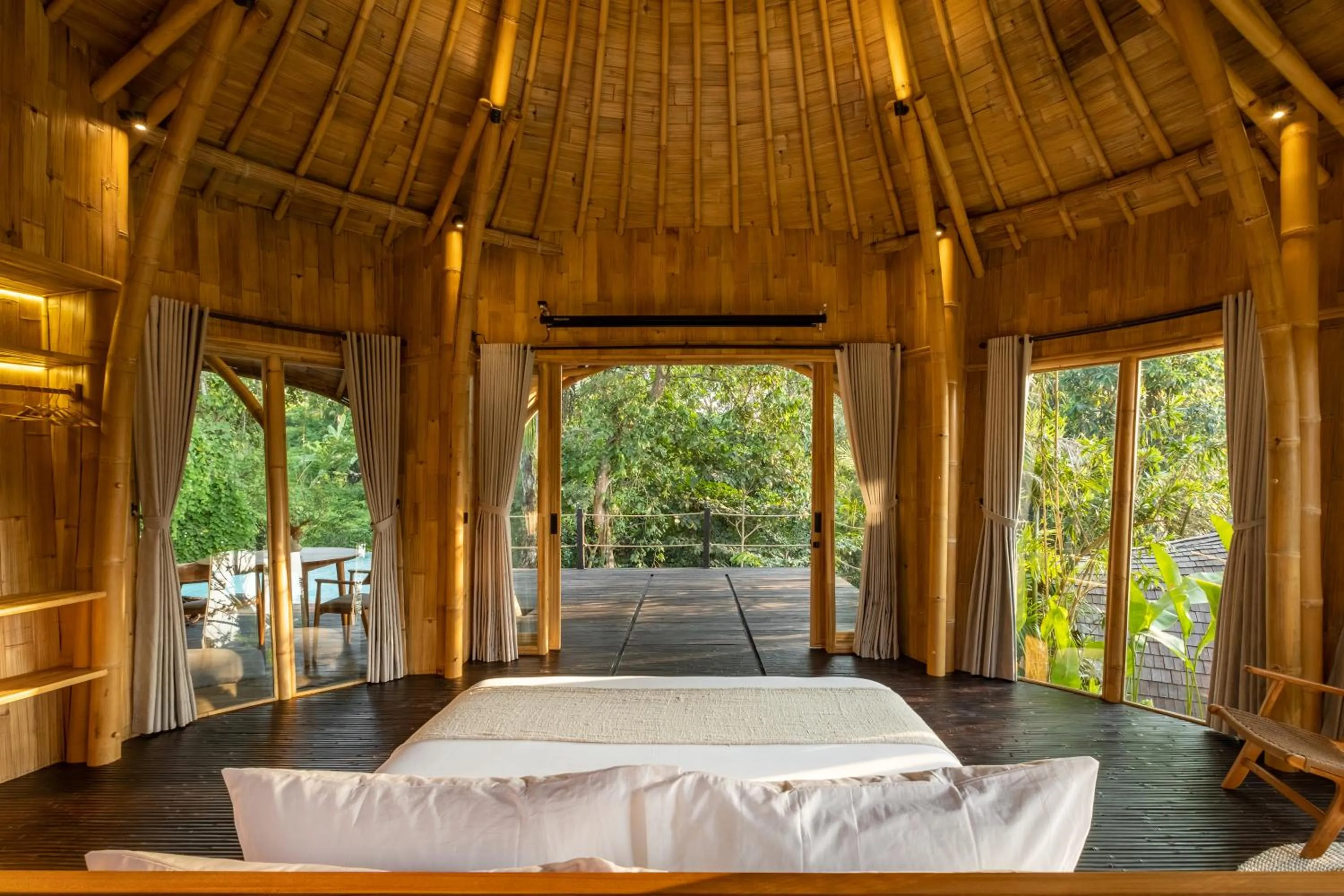 Property building, Bed in Jungleight Bali