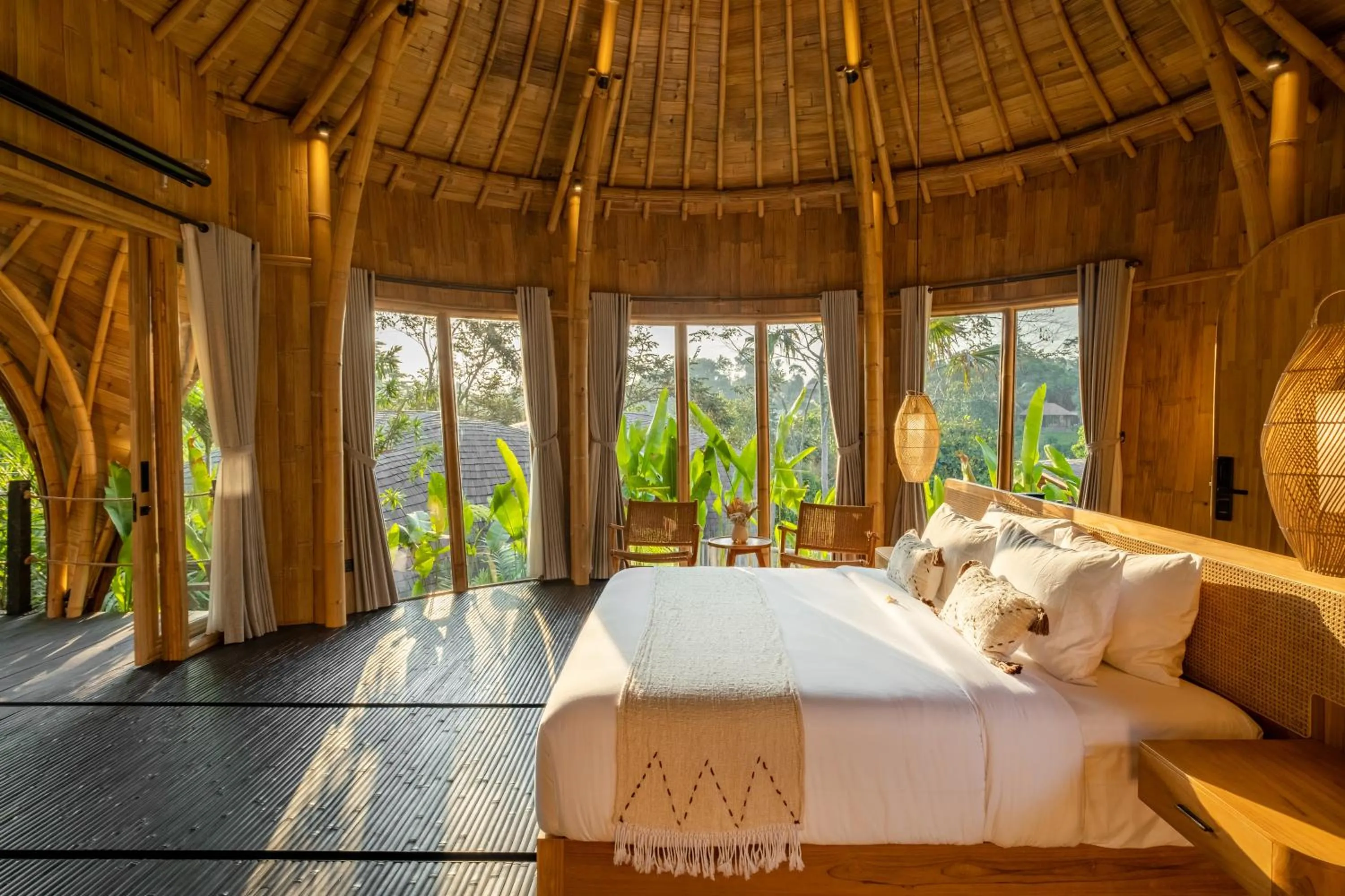 Property building, Bed in Jungleight Bali