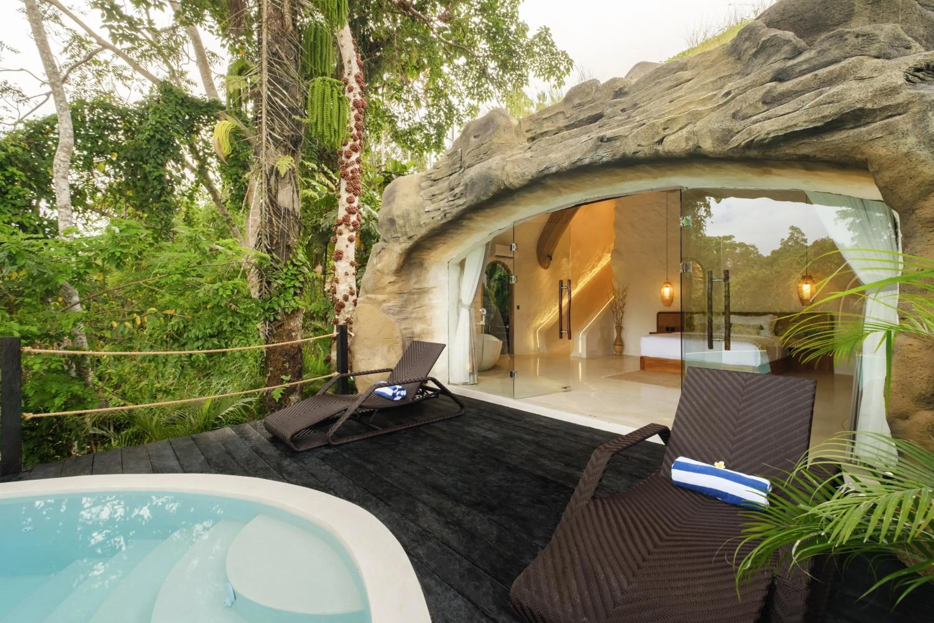 Patio in Jungleight Bali