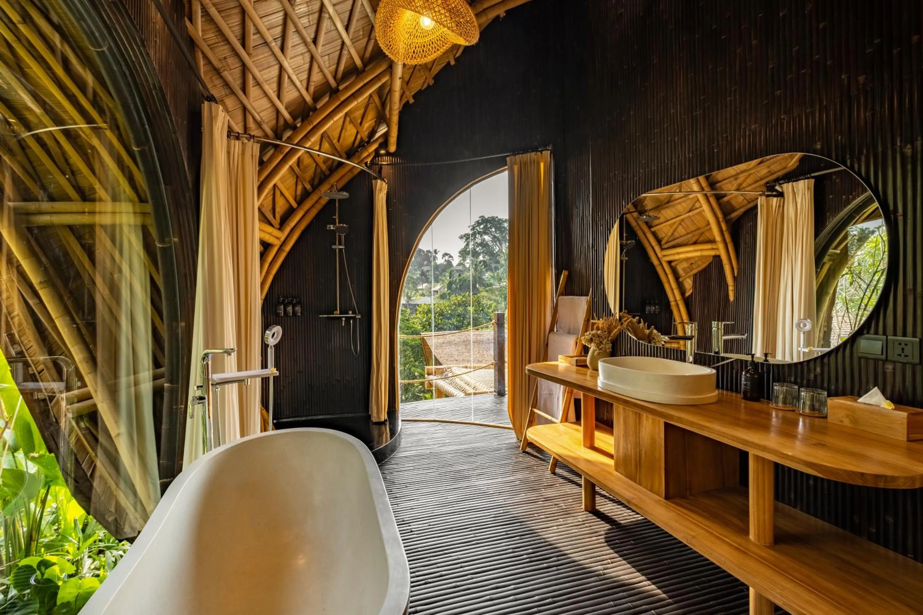 Bathroom in Jungleight Bali