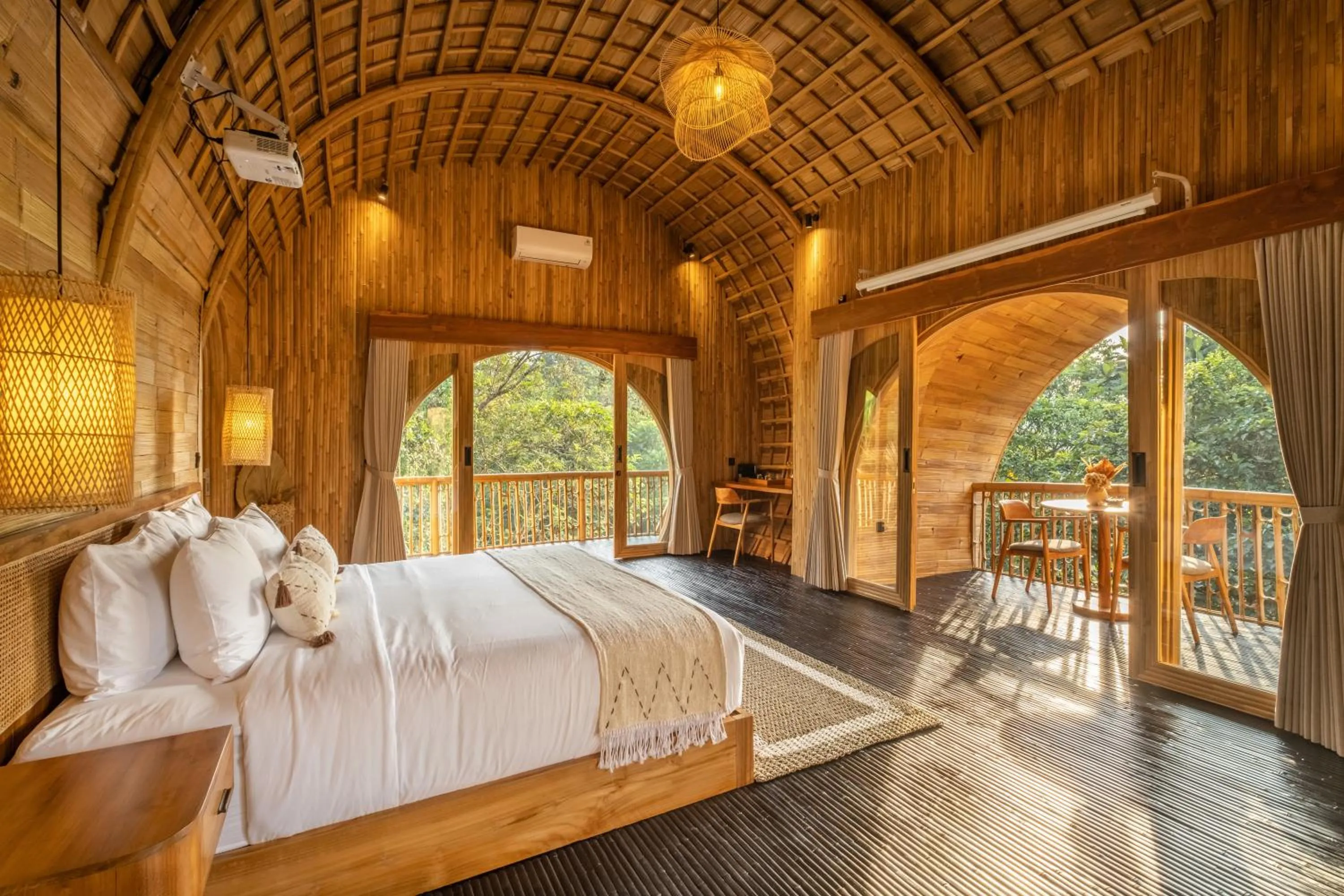 Bed in Jungleight Bali